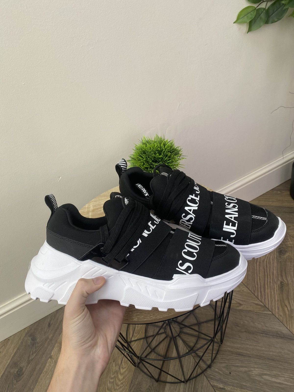 Versace Jeans Couture Versace Jeans Couture Sneakers 74YA3SC6 Size US 9 / EU 42 - 3 Thumbnail