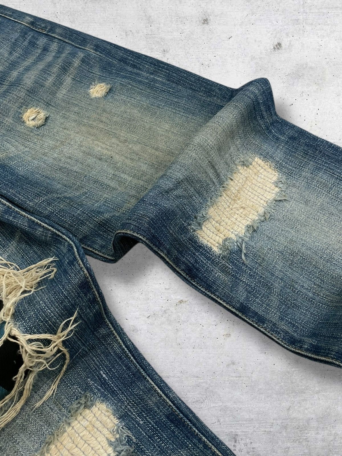 Hysteric Glamour NYLAUS JAPAN ICONIC GRUNGE RIPPED DISTRESSED 90S DESIGNER OG Size US 30 / EU 46 - 7 Thumbnail