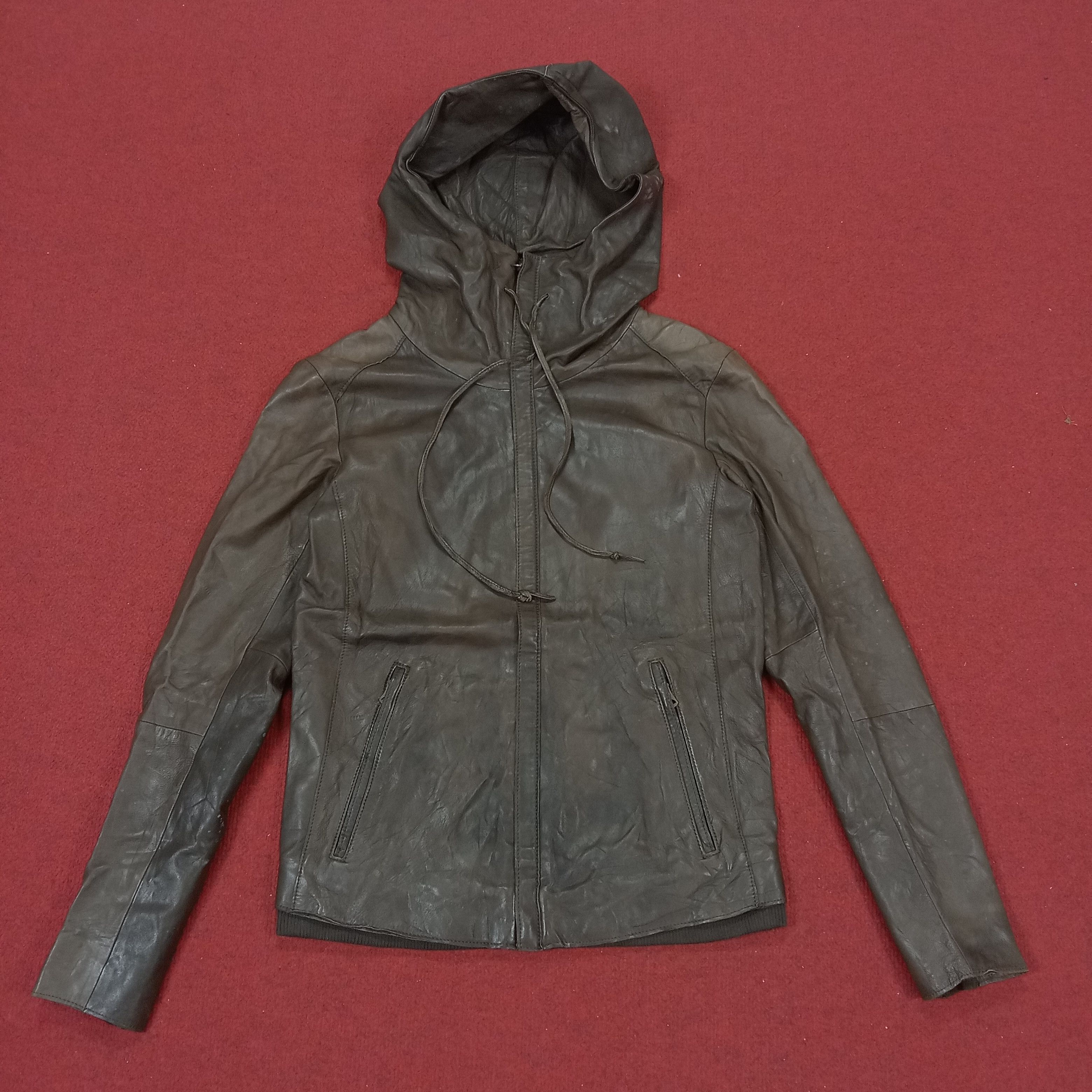 Ciaopanic × Vintage CiaoPanic Leather Jacket With Hoodies Winter Style Size S / US 4 / IT 40 - 1 Thumbnail