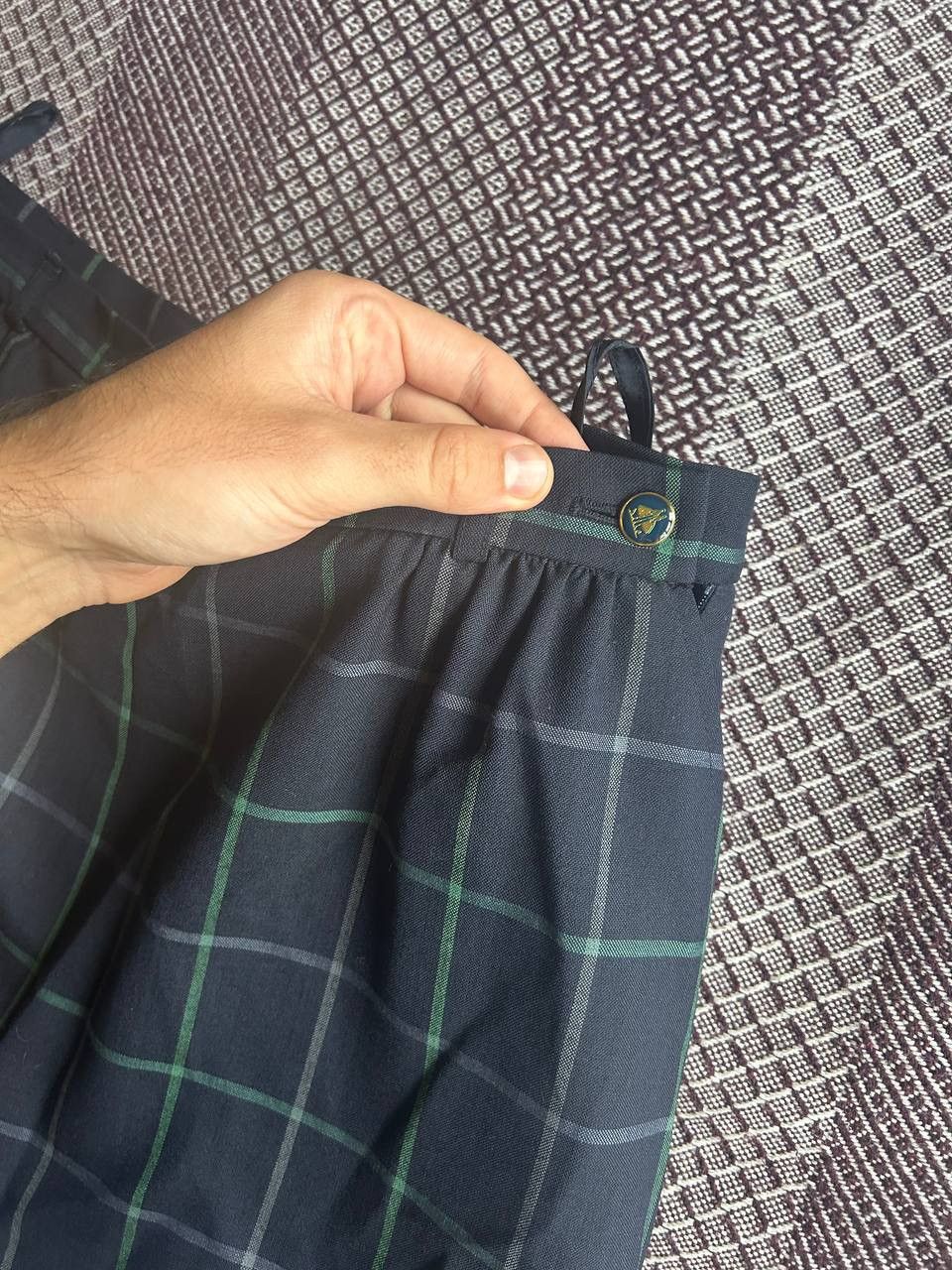 Burberry × Vintage Burberrys Vintage Monogram Midi Skirt Women’s Luxury Item Size 27" / US 4 / IT 40 - 4 Thumbnail