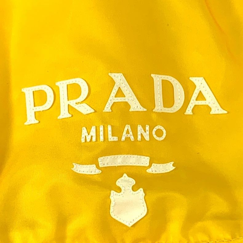 Prada Prada Yellow logo letter hooded zipper jacket 2501-Nextarro Size US L / EU 52-54 / 3 - 5 Thumbnail