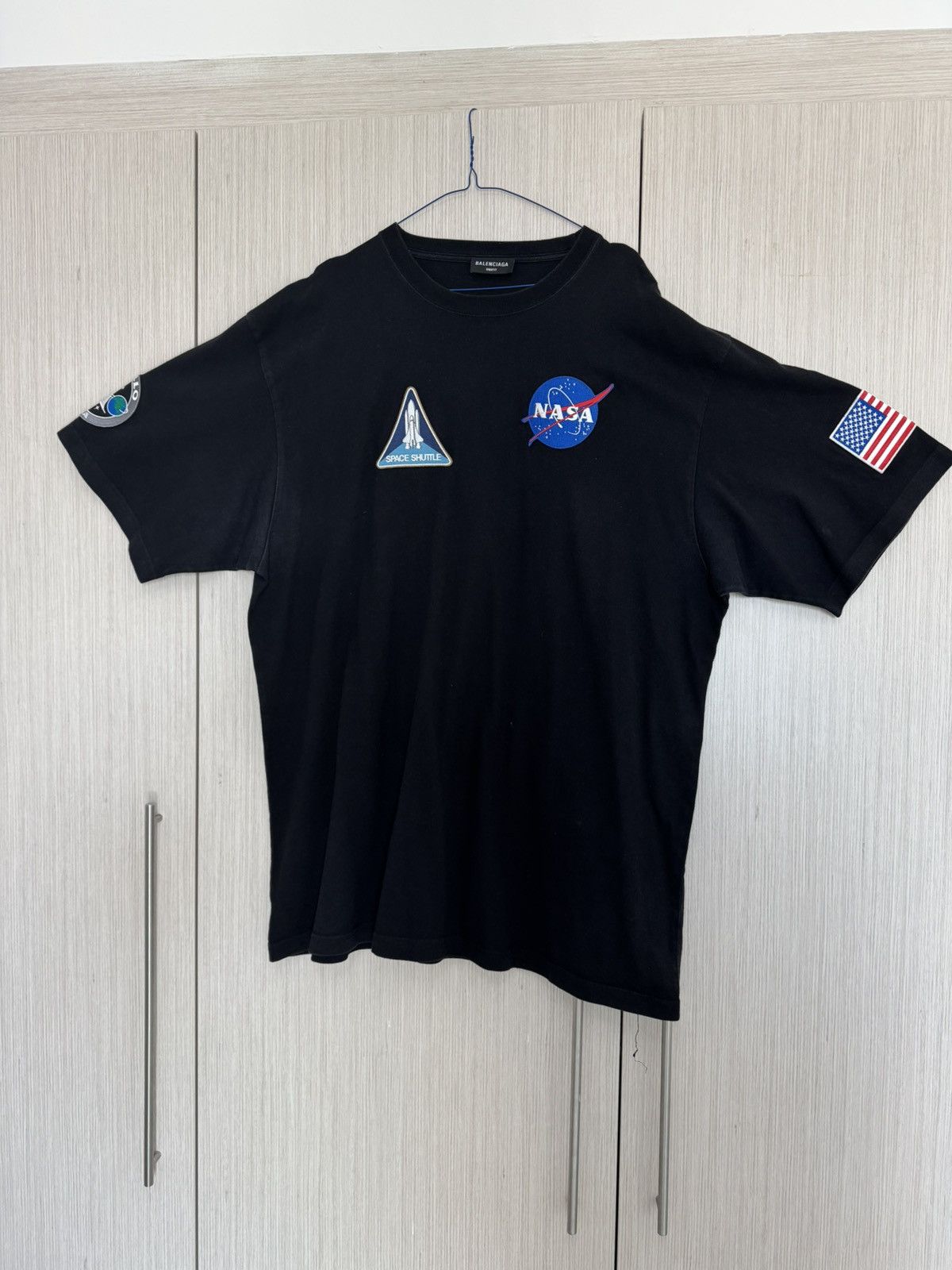 BALENCIAGA NASA Tシャツ XXS Balenciaga White Nasa T-shirt – FyouGrails