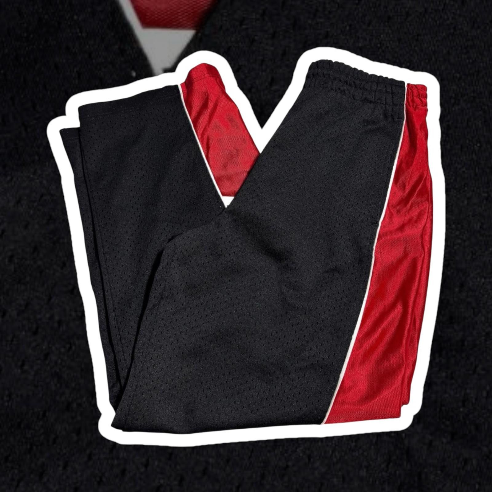 Russell Athletic Russell Athletic Men's Track Pants - Black & Red Size US 34 / EU 50 - 1 Thumbnail