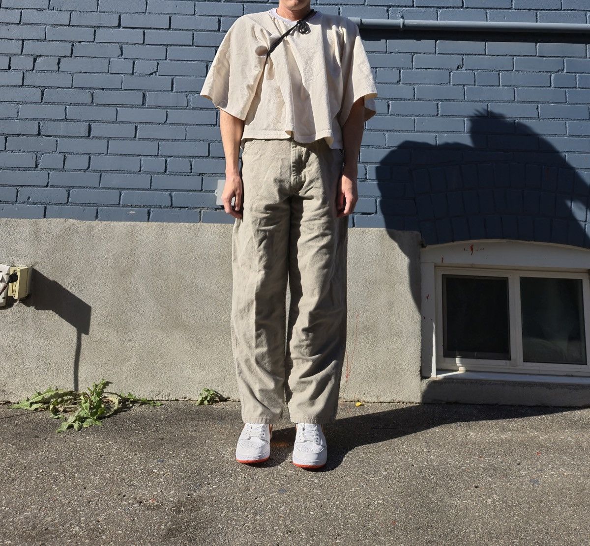 Rustler vtg rustler work pants grey/beige Size US 32 / EU 48 - 1 Thumbnail