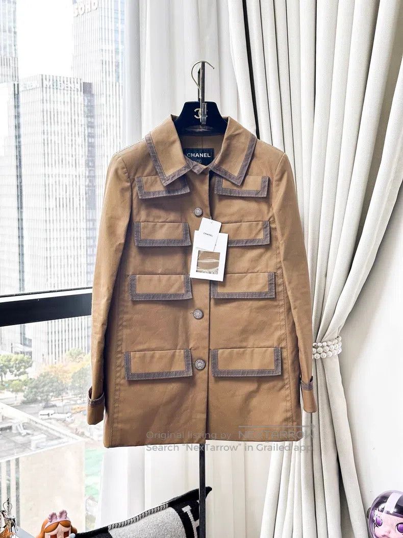 Chanel Chanel 20C track station series eight-pocket khaki colour Size XS / US 0-2 / IT 36-38 - 1 Thumbnail