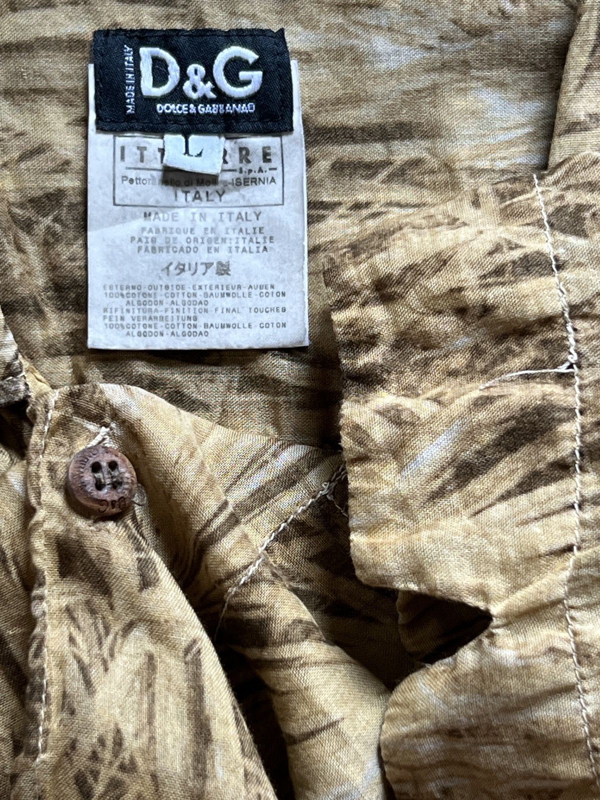 Dolce & Gabbana Dolce & Gabbana camp shirt Size US S / EU 44-46 / 1 - 11 Thumbnail