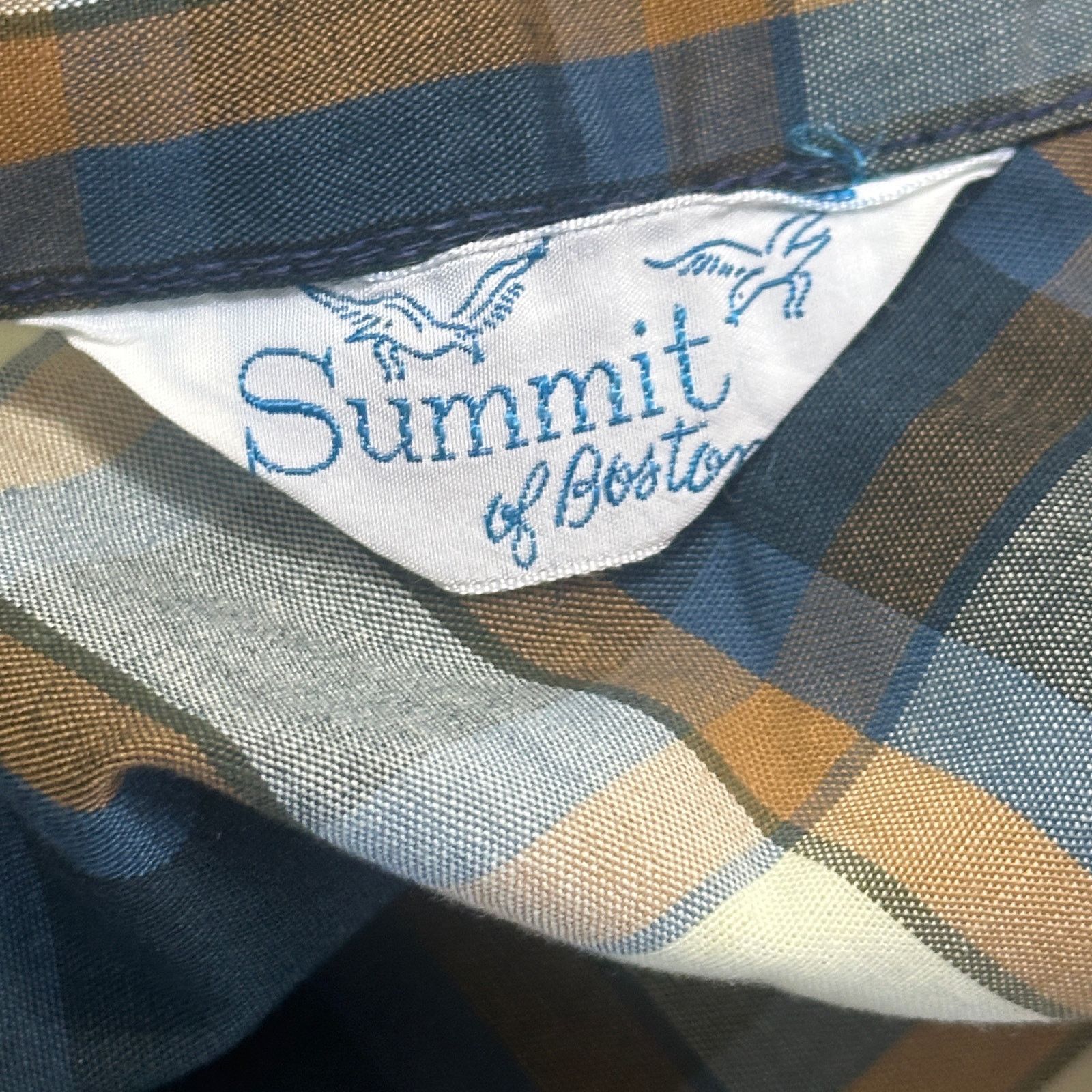 Vintage Vintage 1970s Summit of Boston Plaid Prep Mini Skirt XS Size 24" / US 00 / IT 34 - 8 Thumbnail