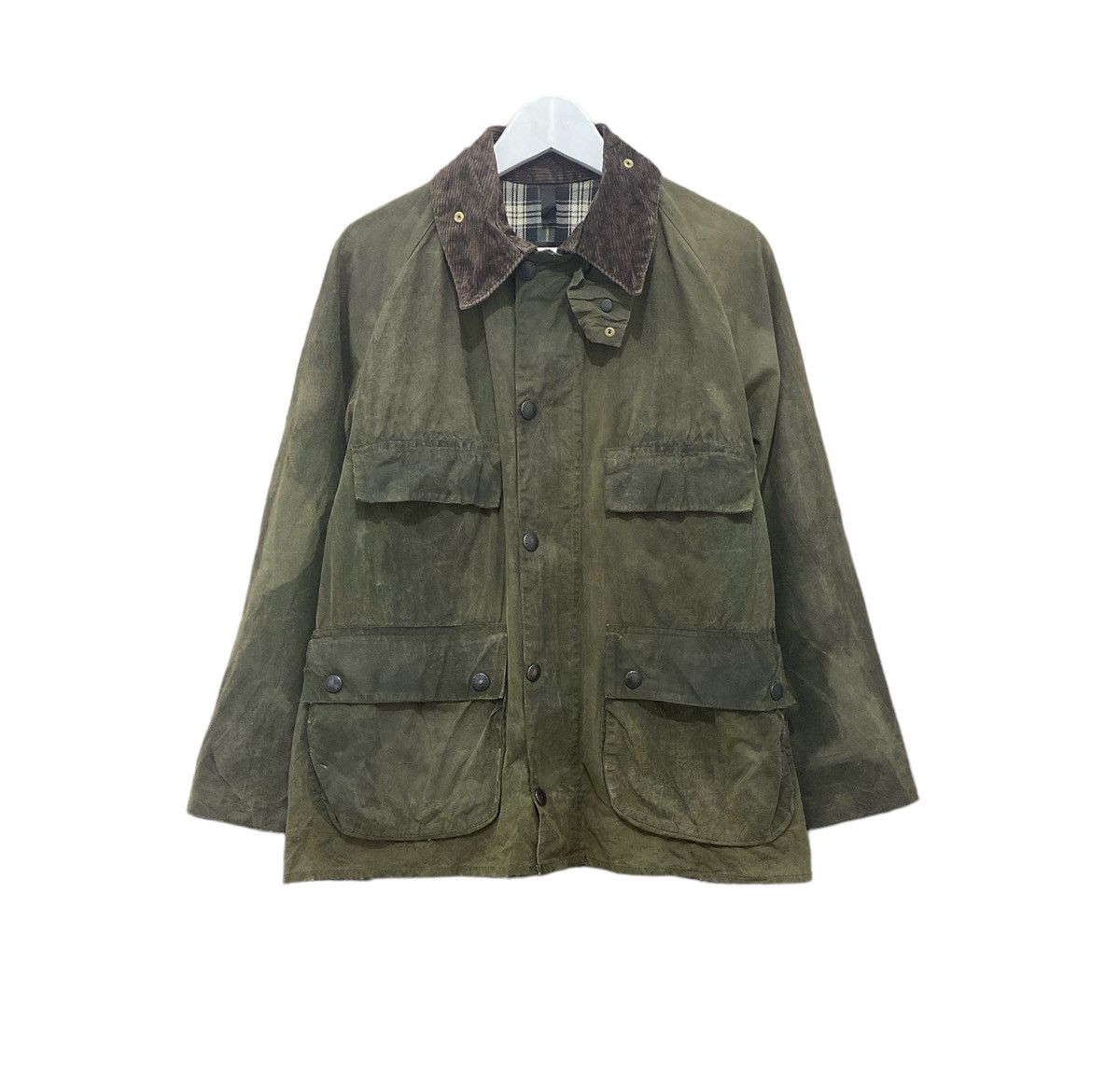 Barbour Barbour Bedale Waxed Cotton Jacket Made England Size US S / EU 44-46 / 1 - 4 Thumbnail