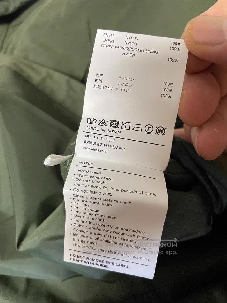 Wtaps Wtaps winter jacket Size US XL / EU 56 / 4 - 8 Thumbnail