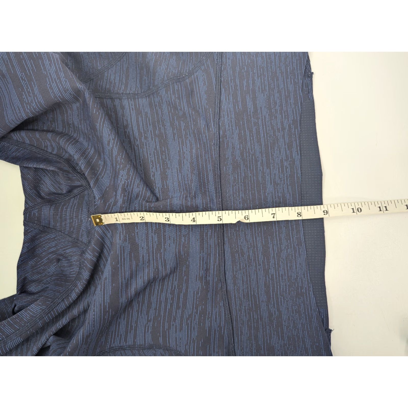 Outdoor Voices Outdoor Voices Leggings Night Blue Space Dye TechSweat Flex Crop Size Small Women Size 28" / US 6 / IT 42 - 6 Thumbnail