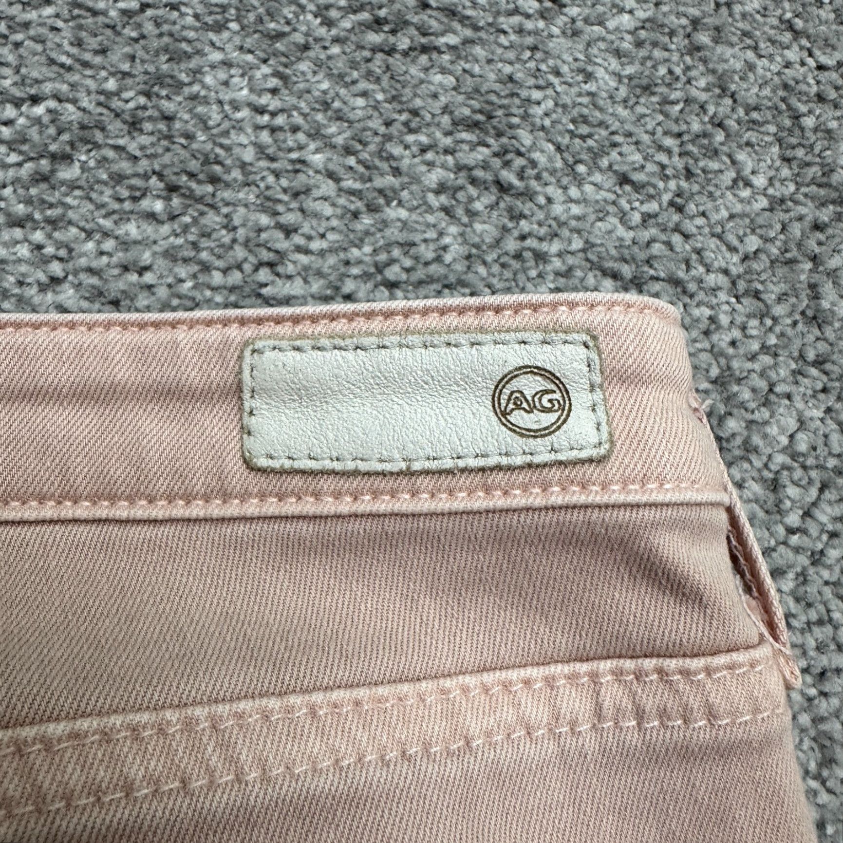 Denime AG Adriano Goldschmied Stevie Jeans Slim Ankle Denim Womens 30R Pink Medium 90s City Streetwear Mens Womens Size 30" / US 8 / IT 44 - 5 Thumbnail
