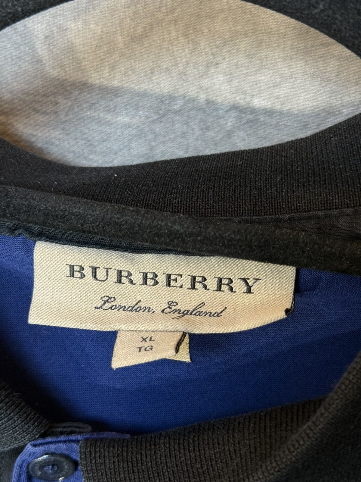 Burberry Burberry Polo Shirt T-Shirt Size US L / EU 52-54 / 3 - 4 Thumbnail