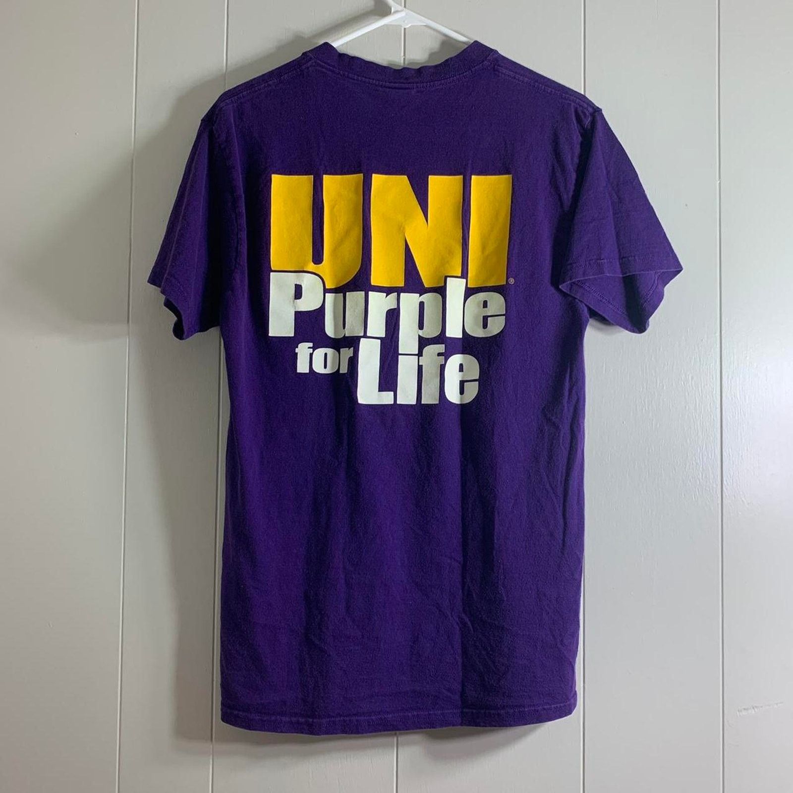 NCAA Y2K 2000’s UNIVERSITY OF NORTHERN IOWA PANTHERS tee shirt M Size US M / EU 48-50 / 2 - 5 Thumbnail