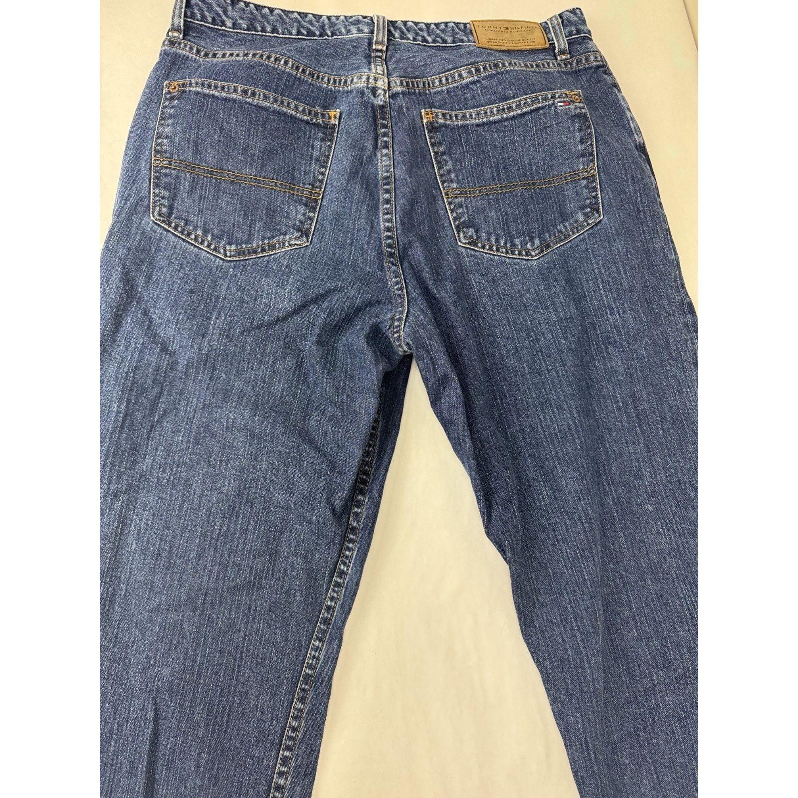 Tommy Hilfiger Y2K Tommy Hilfiger Men's Jeans Vintage 2000s Logo 34 * 34 Size US 34 / EU 50 - 11 Thumbnail