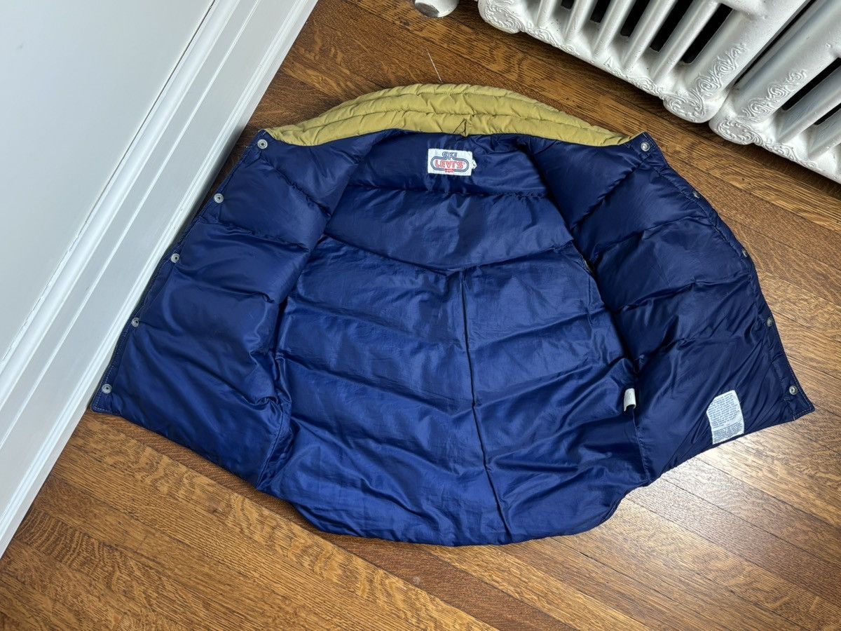 Levi's 1970s Levis Ski Vest 70s Vintage Levi's Denim Down Jacket Size US M / EU 48-50 / 2 - 6 Thumbnail