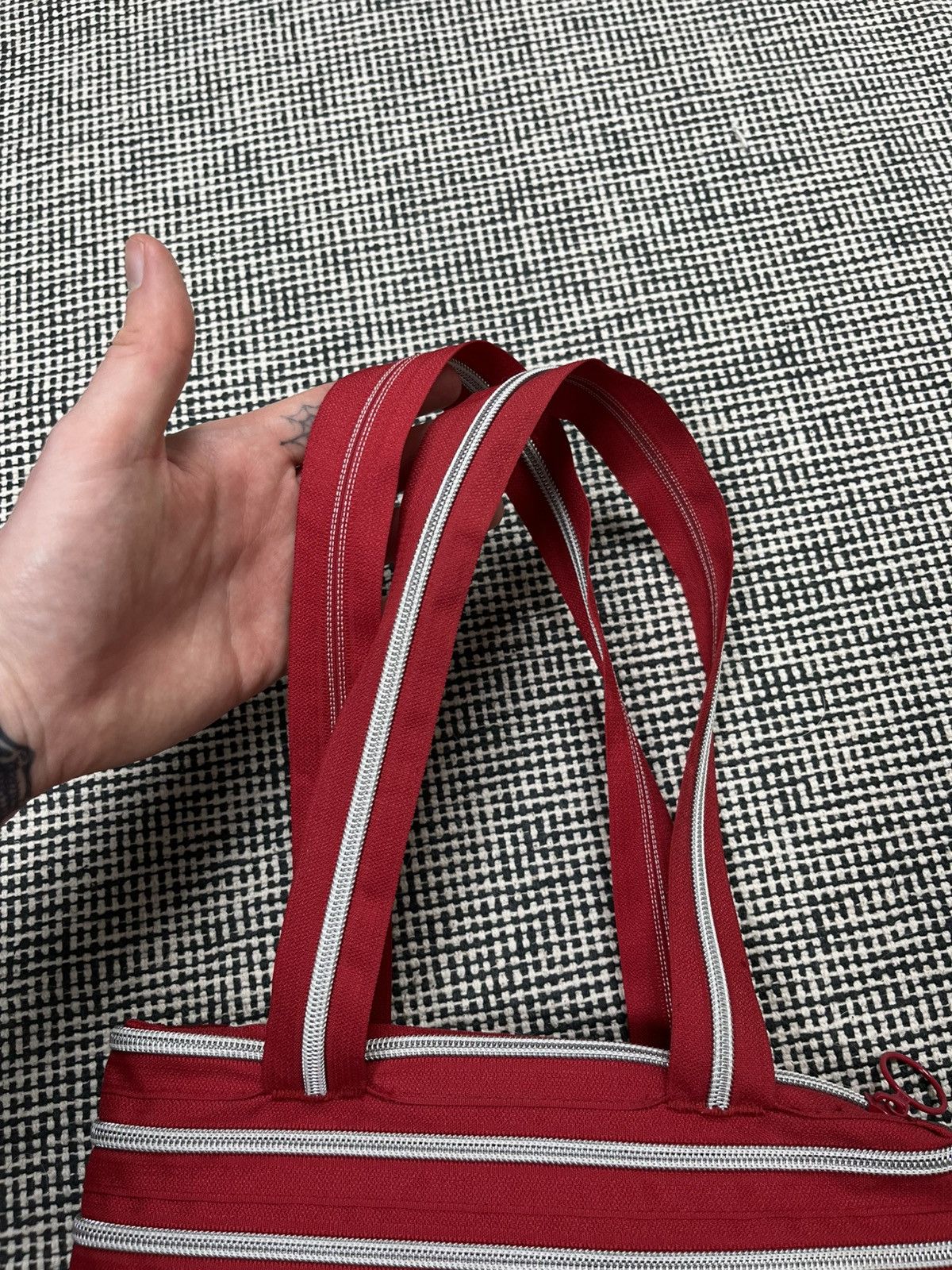 Japanese Brand Japanese brand zip handle bag y2k harajuku style Size ONE SIZE - 6 Thumbnail