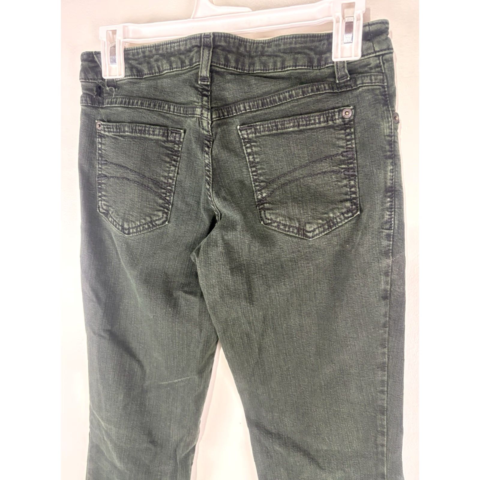Vintage Second Yoga Jeans Green Wash Low Rise Bootcut Women’s Size 28 Denim Size 28" / US 6 / IT 42 - 5 Thumbnail