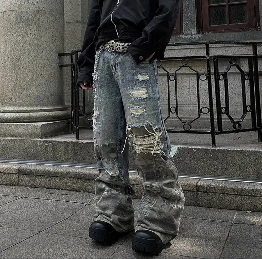 Japanese Brand × Vintage hip hop jeans Y2k Size US 30 / EU 46 - 1 Thumbnail