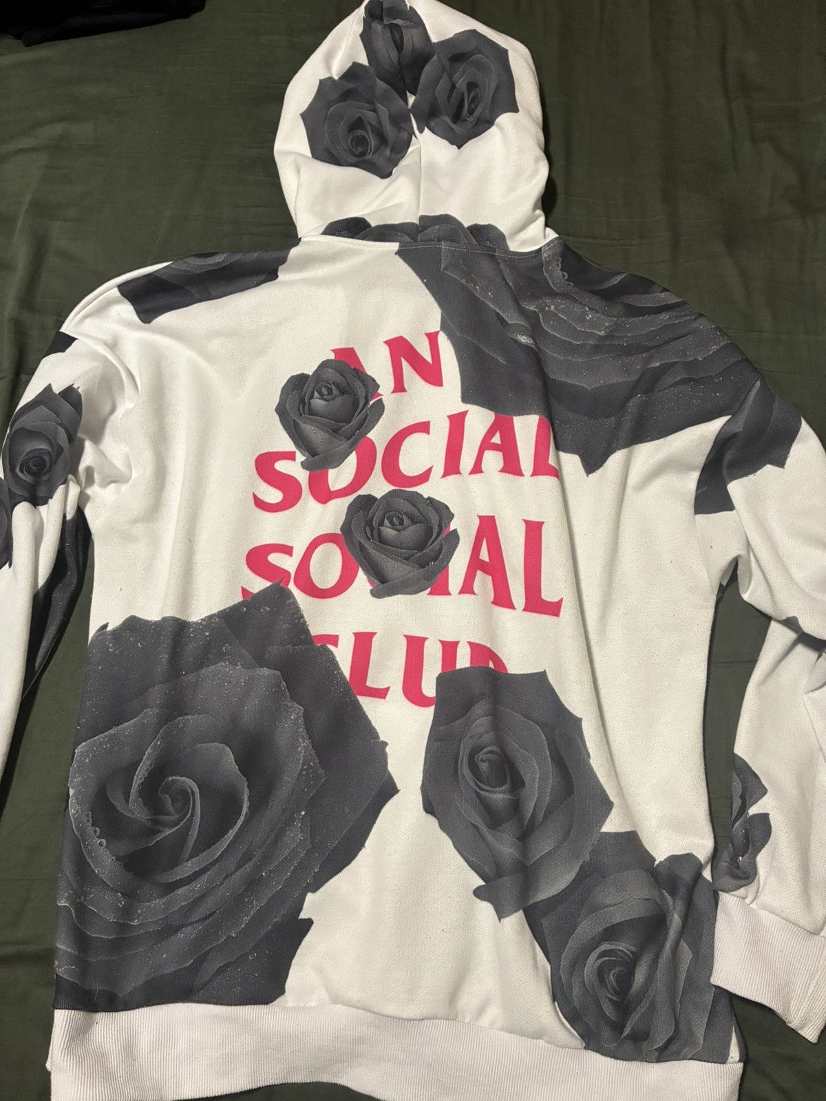 Anti Social Social Club Anti Social Social Club Petal to the Metal Black Rose Hoodie Size US L / EU 52-54 / 3 - 2 Thumbnail