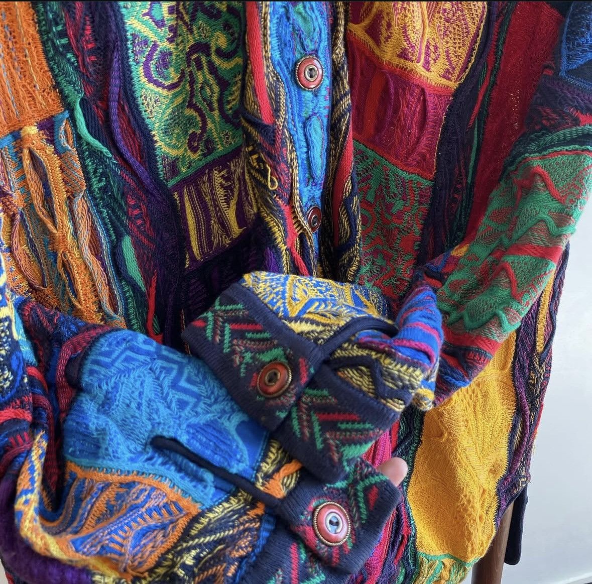 Coogi Rare Coogi Buttondown Sweater Size US L / EU 52-54 / 3 - 6 Thumbnail
