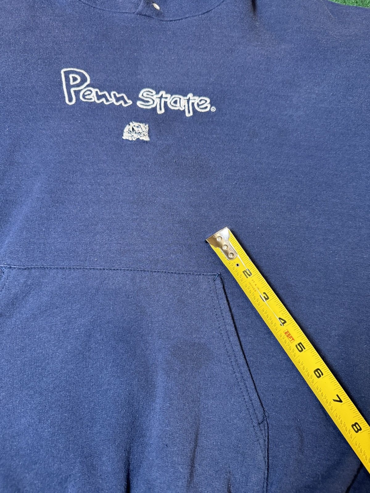 Vintage Vintage 90s Penn State Nittany Lions Embroidered Hoodie Size S / US 4 / IT 40 - 9 Thumbnail