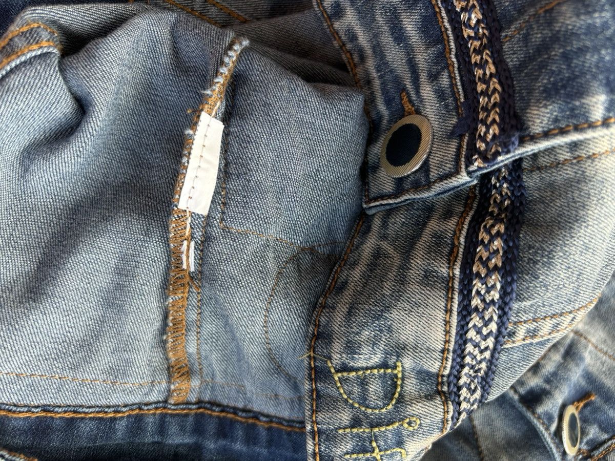 Hysteric Glamour × Japanese Brand Desigual Exotic Jeans Denim Jacket Luxury Style Size M / US 6-8 / IT 42-44 - 10 Thumbnail