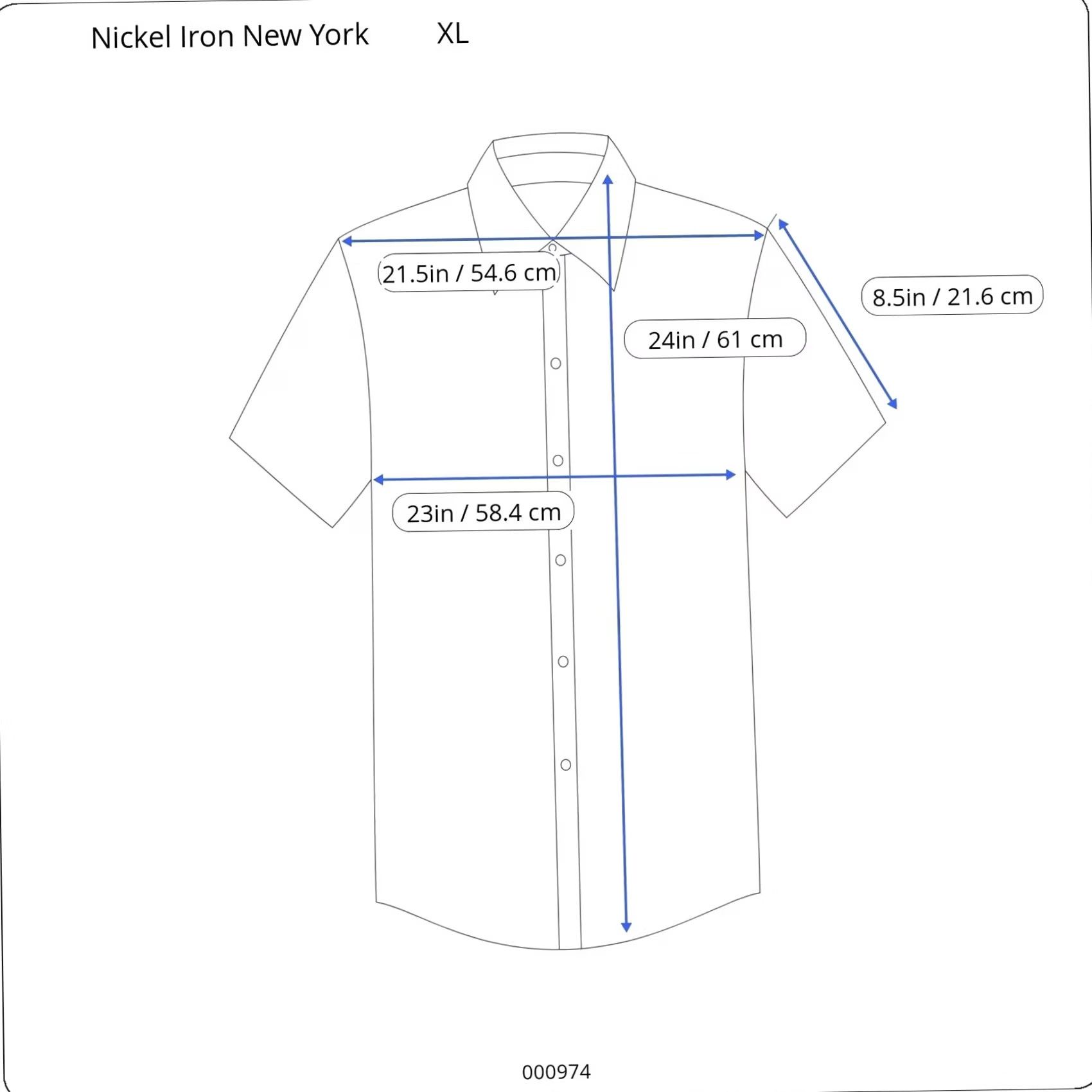 Vintage VINTAGE Nickel Iron New York Polo Shirt Mens XL Short Sleeve Casual Size XL / US 12-14 / IT 48-50 - 6 Thumbnail