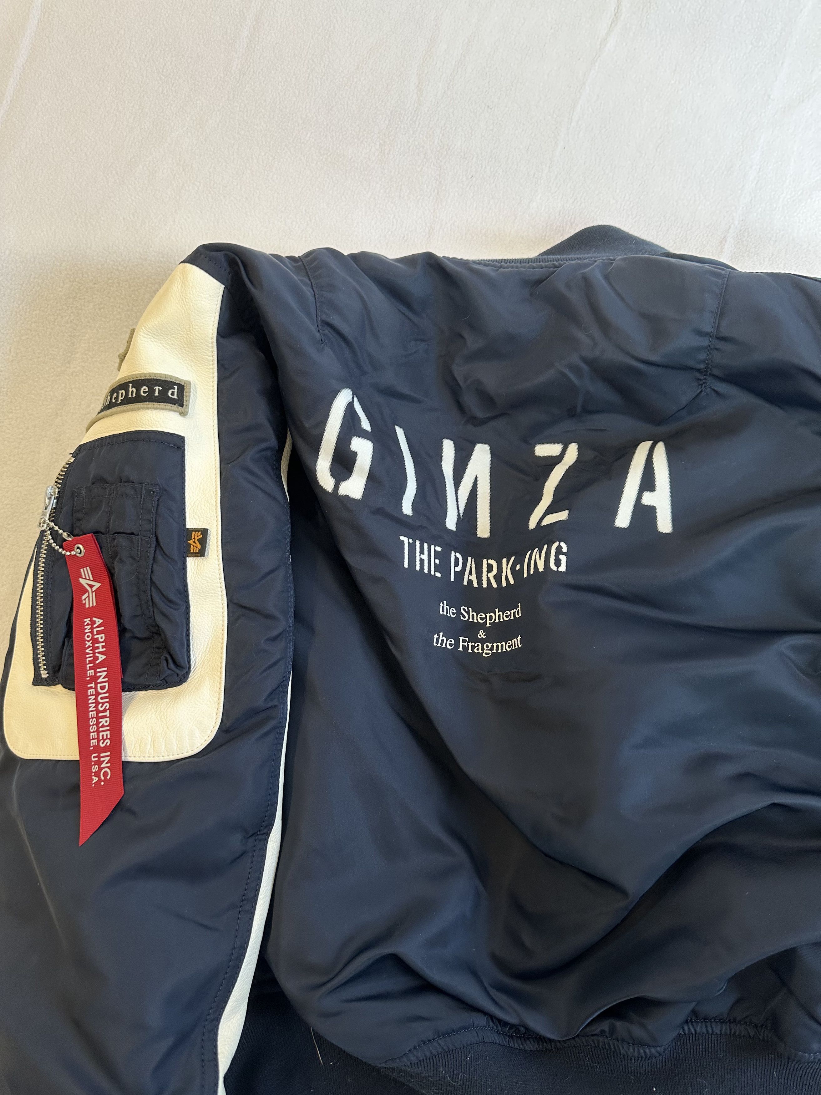 UNDERCOVER fragment parkingGINZA MA-1 the shepherd PARKING GINZA