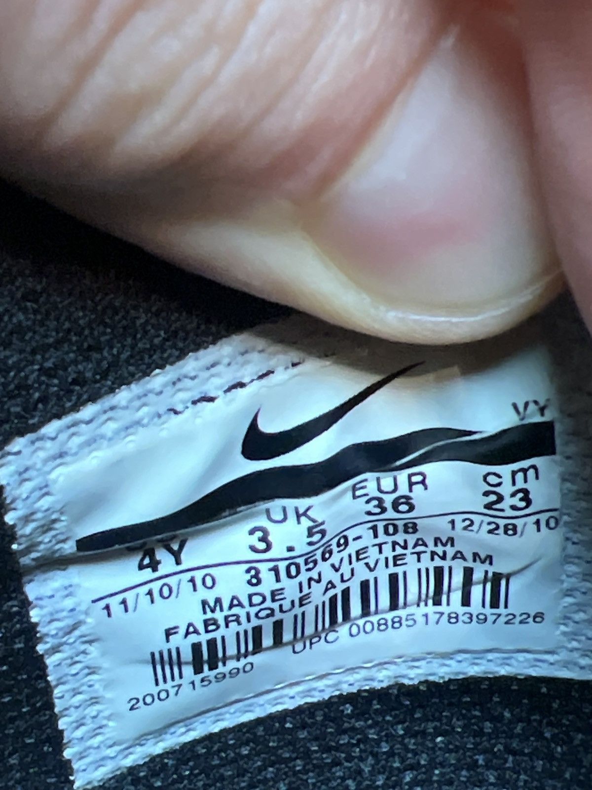 Nike 2010 Nike Chicago dunks Size US 4 / IT 34 - 4 Thumbnail