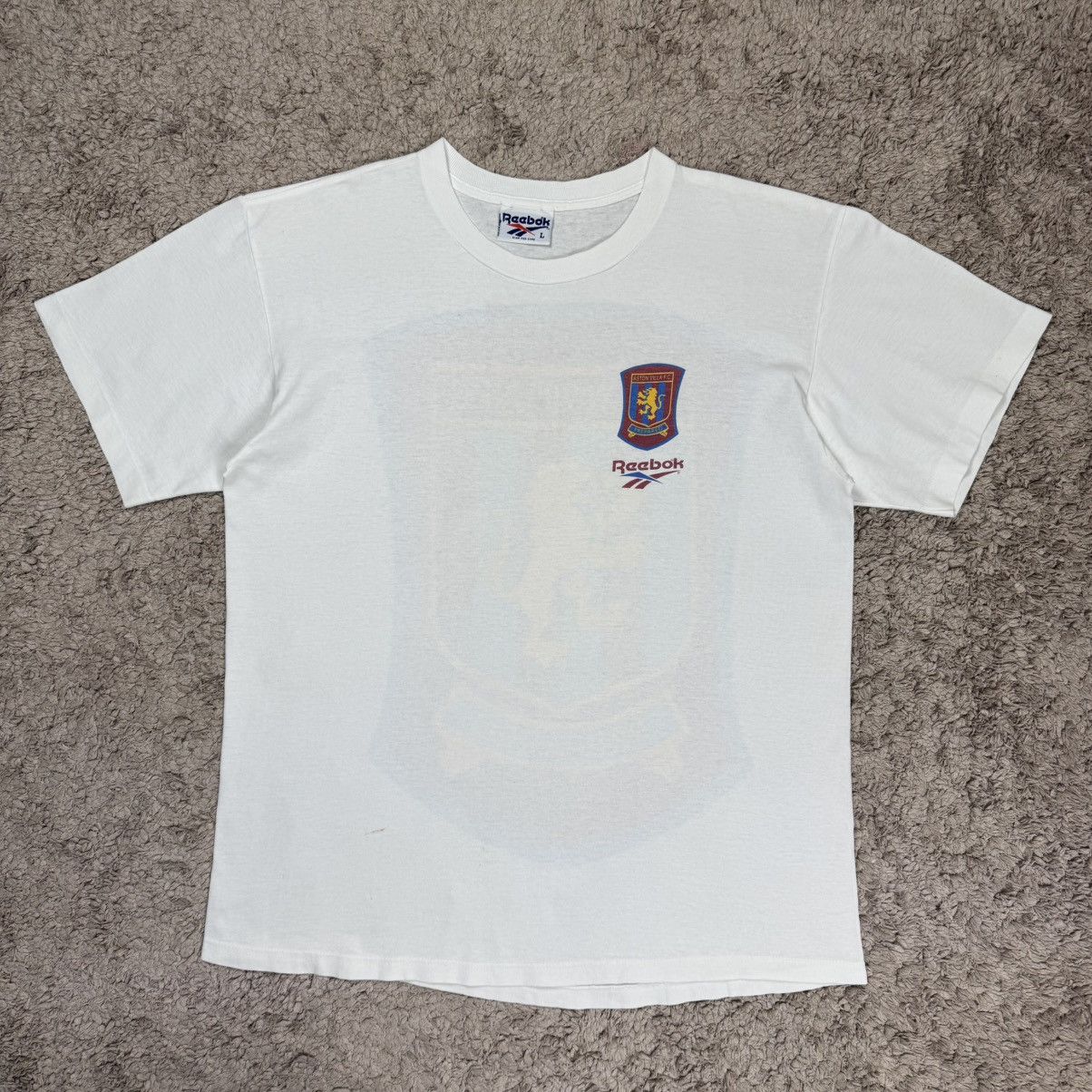 Reebok Vintage Reebok Aston Villa T-shirt Size US L / EU 52-54 / 3 - 2 Thumbnail