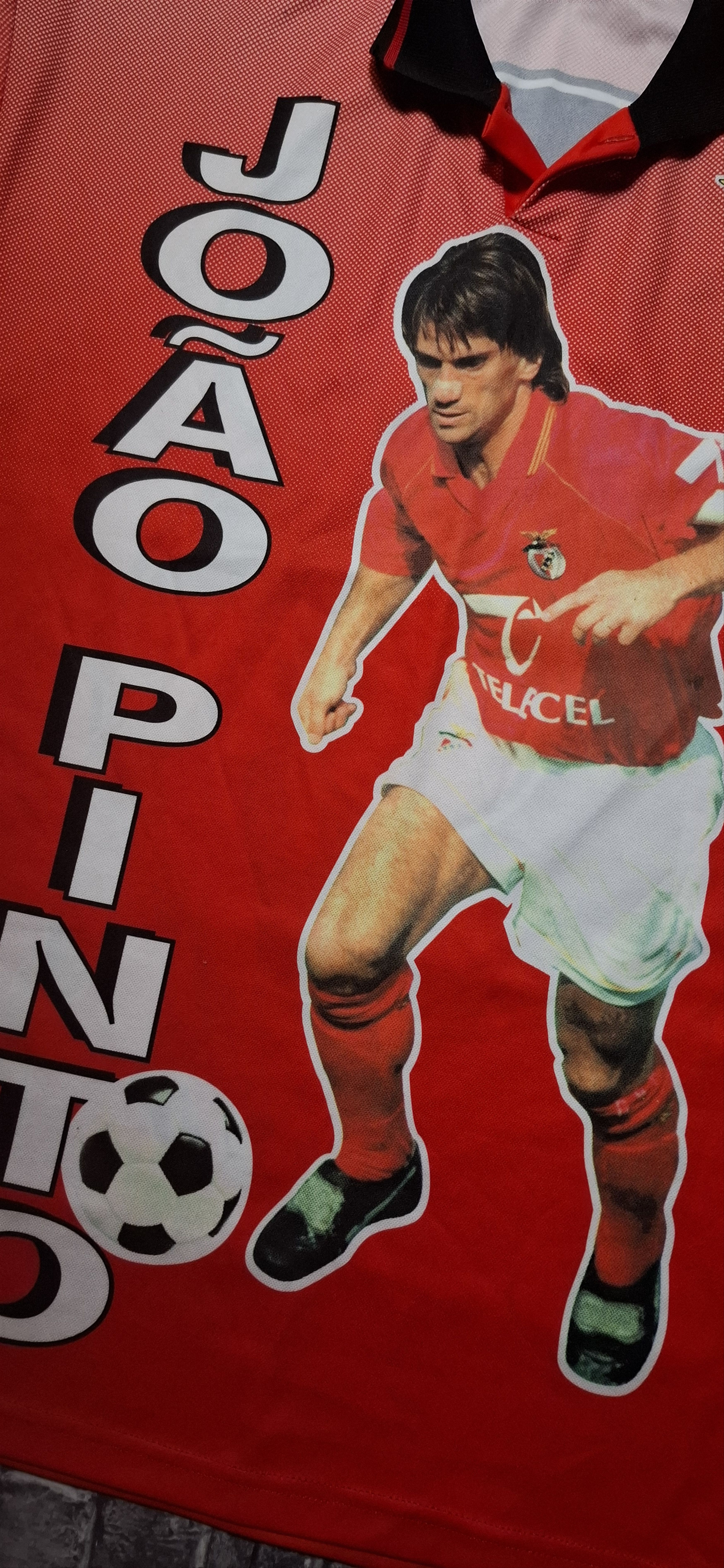 Other Benfica João Pinto #8 retro football shirt men's jersey Size US XXL / EU 58 / 5 - 3 Thumbnail