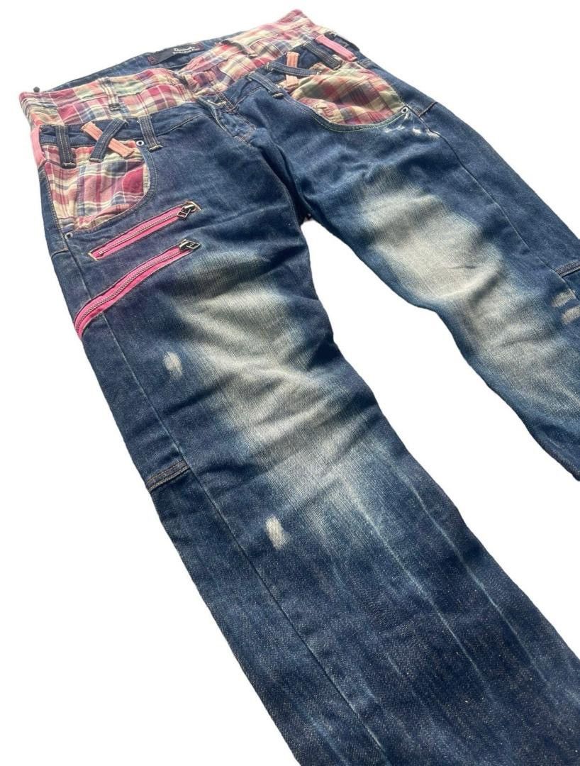 Japanese Brand Dominate Double Waist Streetwear Jeans Size US 32 / EU 48 - 16 Thumbnail