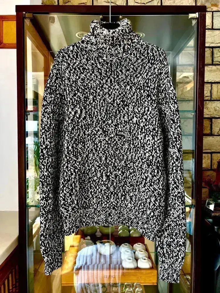 Saint Laurent Paris Saint Laurent Paris 17AW Runway Knitwear Hi-neck Sweater-25 Size US S / EU 44-46 / 1 - 1 Thumbnail