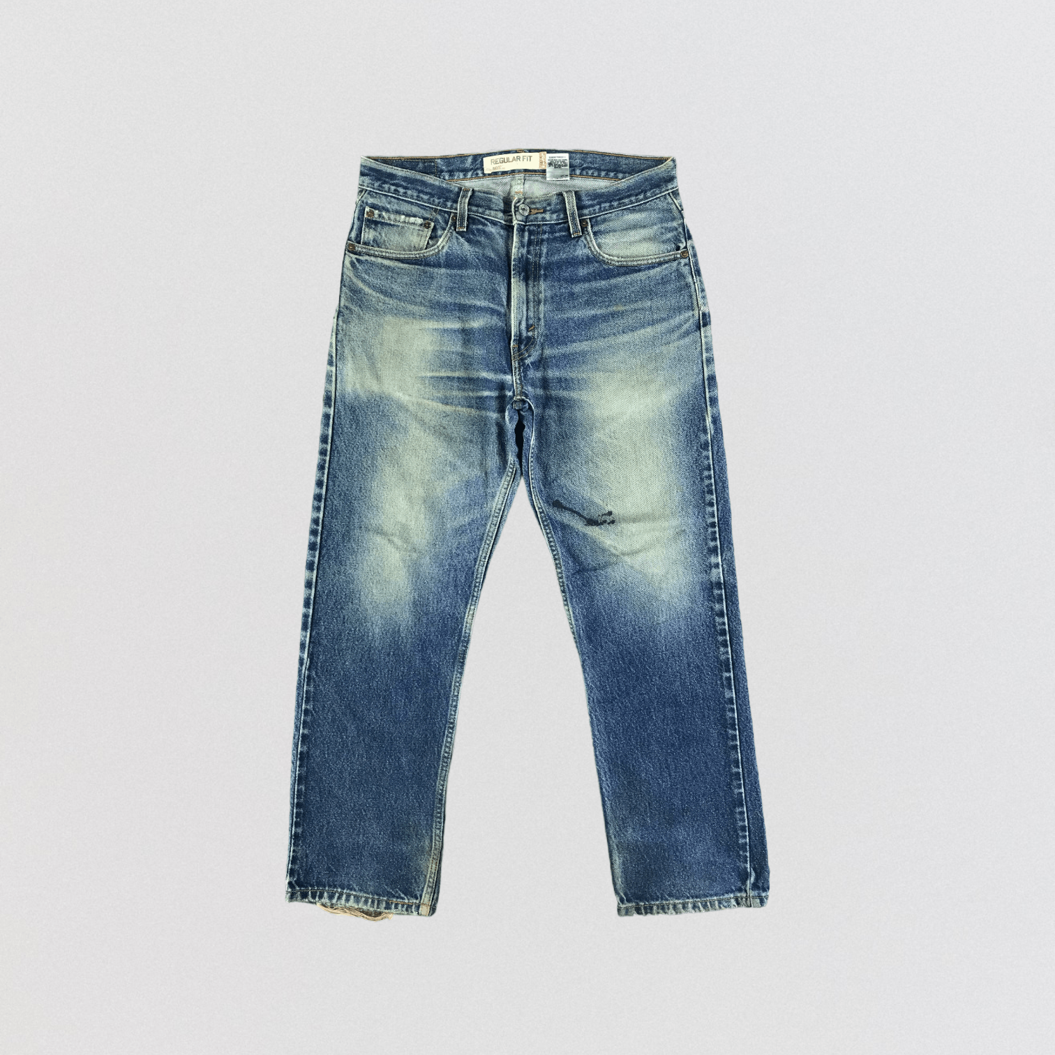 Levi's × Vintage Vintage Blue Wash Levis 505 Jeans-JM3215 Size US 35 - 1 Thumbnail