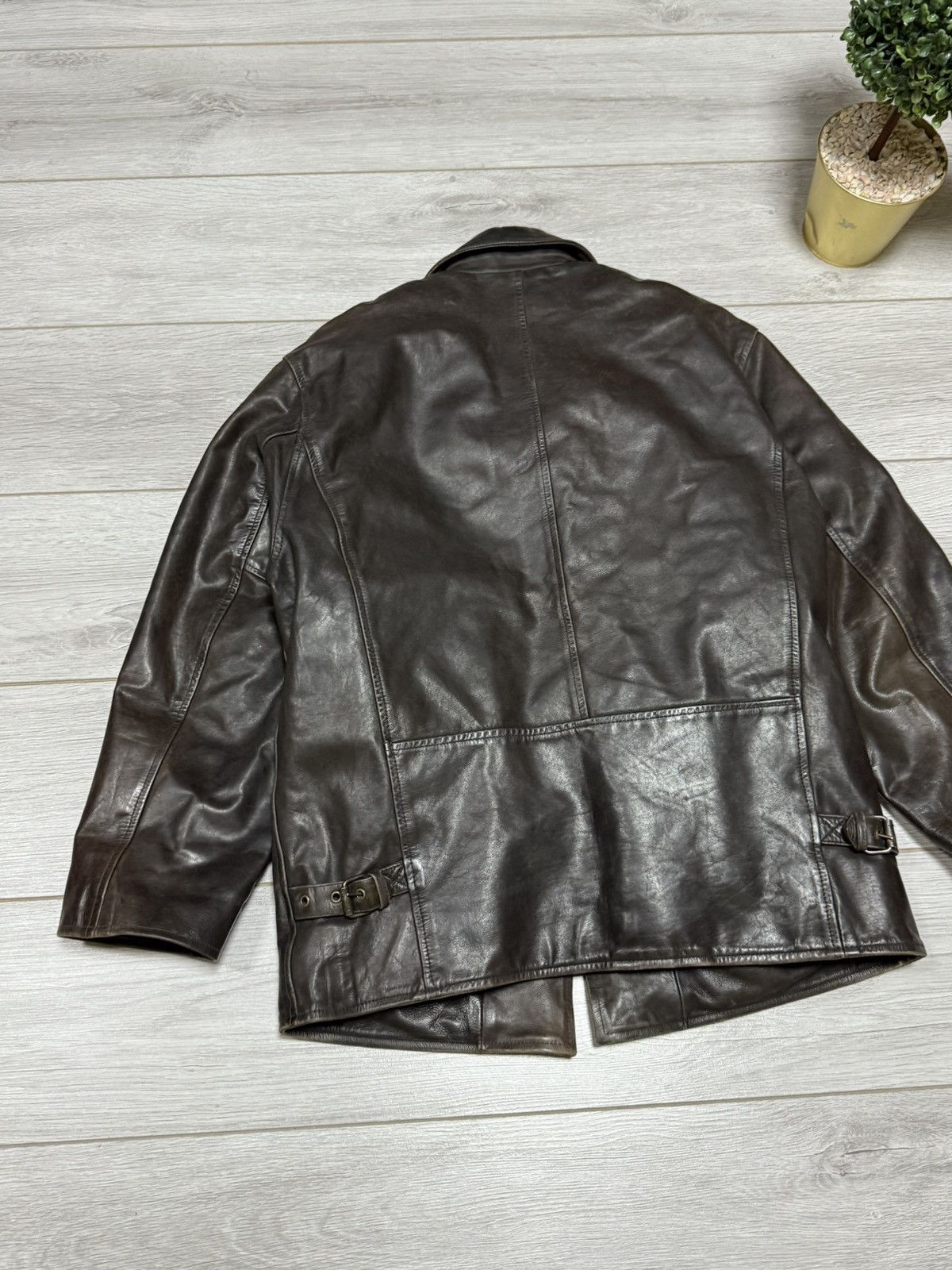 Other Redskins leather buttons up leather jacket coat insulated Size US S / EU 44-46 / 1 - 12 Thumbnail