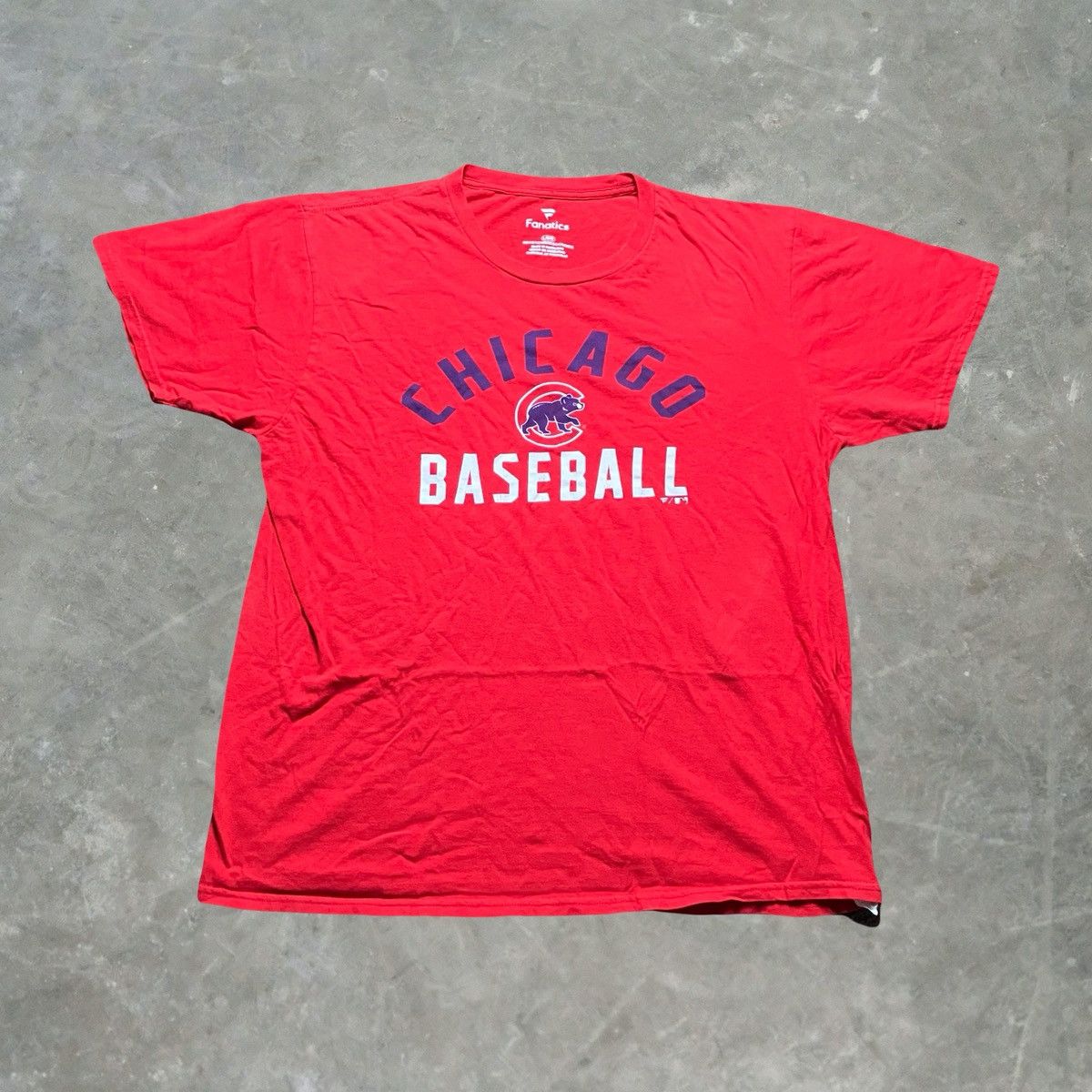 MLB Fanatics Chicago Cubs Graphic T Shirt Red MLB Baseball Size US L / EU 52-54 / 3 - 2 Thumbnail