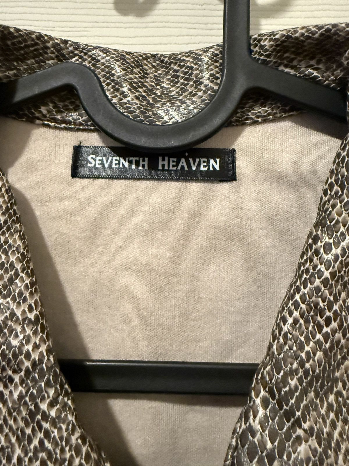 Seventh Heaven Seventh Heaven Faux Snake Jacket Size US L / EU 52-54 / 3 - 3 Thumbnail