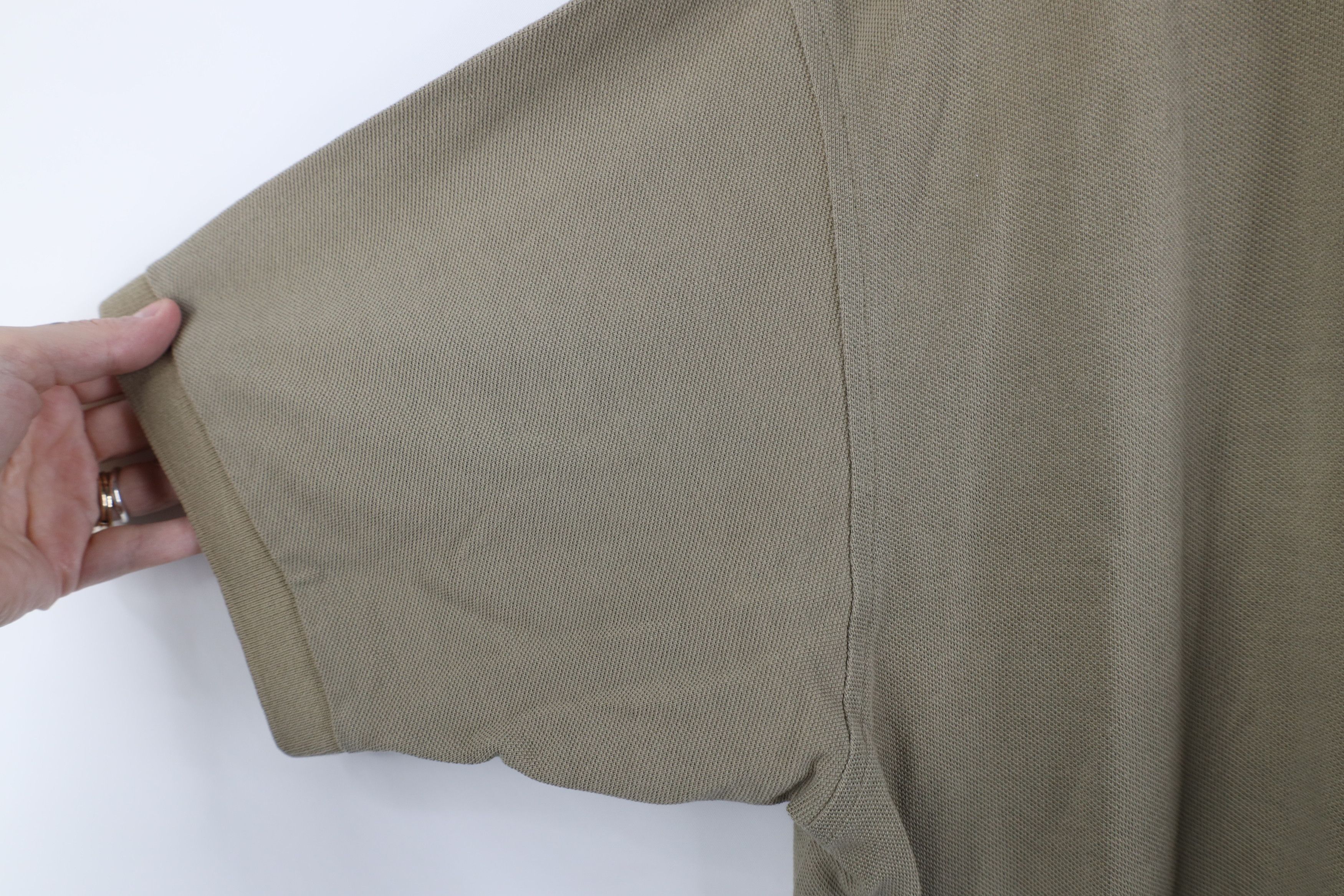 Vintage Vintage 90s Streetwear Blank Knit Collared Golf Polo Shirt Size US L / EU 52-54 / 3 - 6 Thumbnail