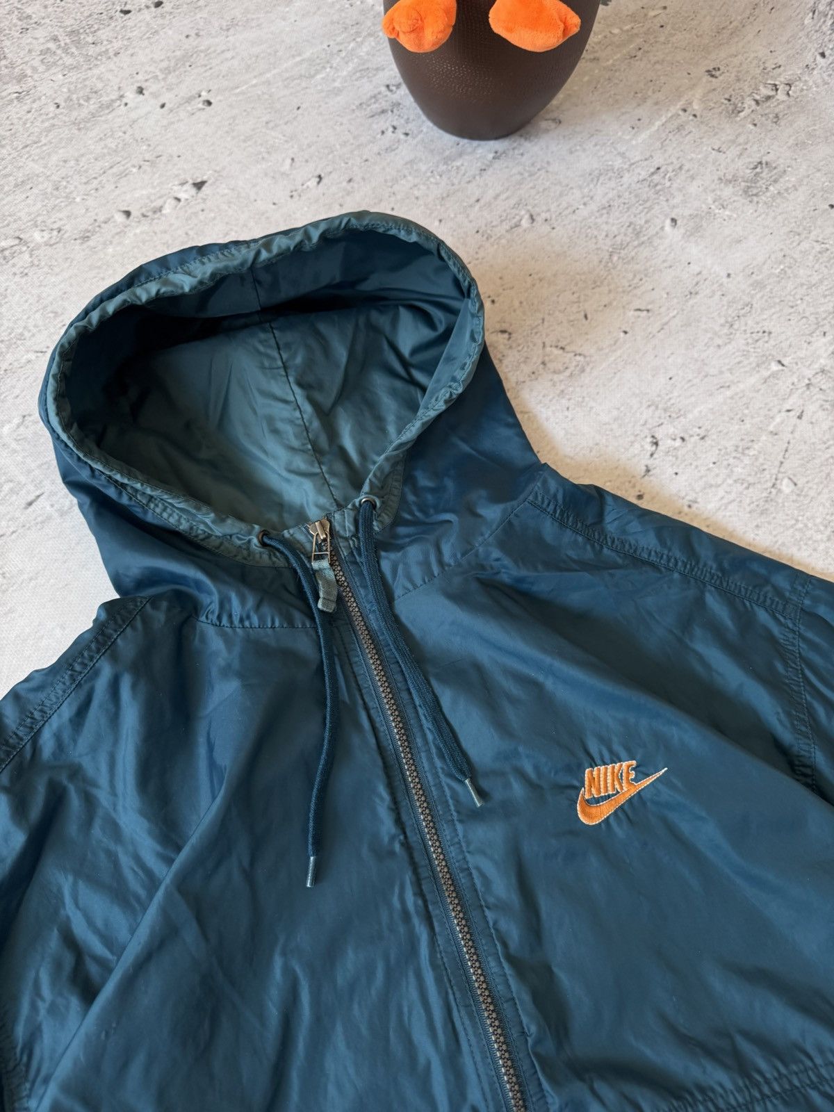 Nike × Vintage NIKE VINTAGE BASIC LOGO OVERSIZE BAGGY LIGHT JACKET Size US L / EU 52-54 / 3 - 4 Thumbnail