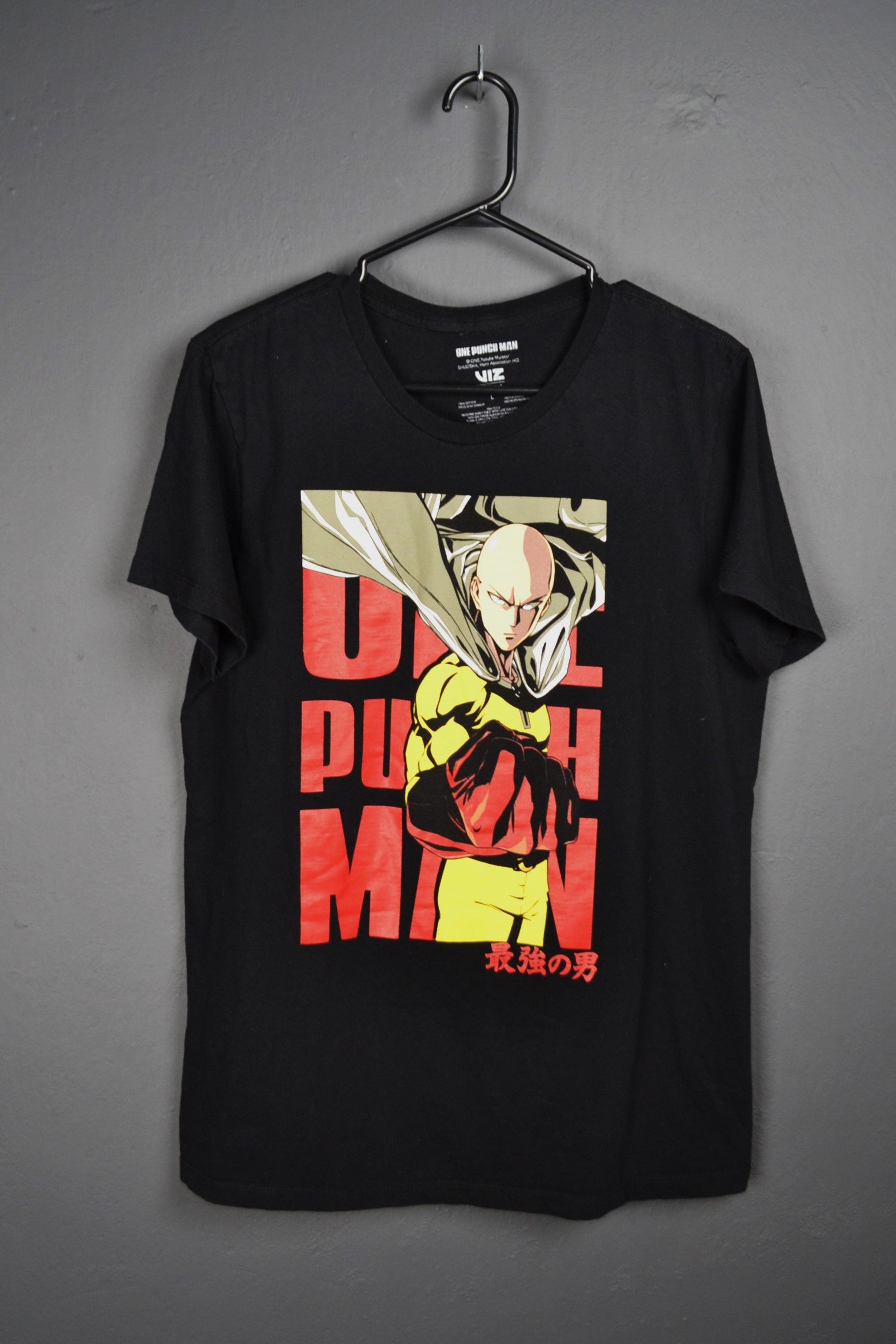 One Punch Man L size T-shirt
