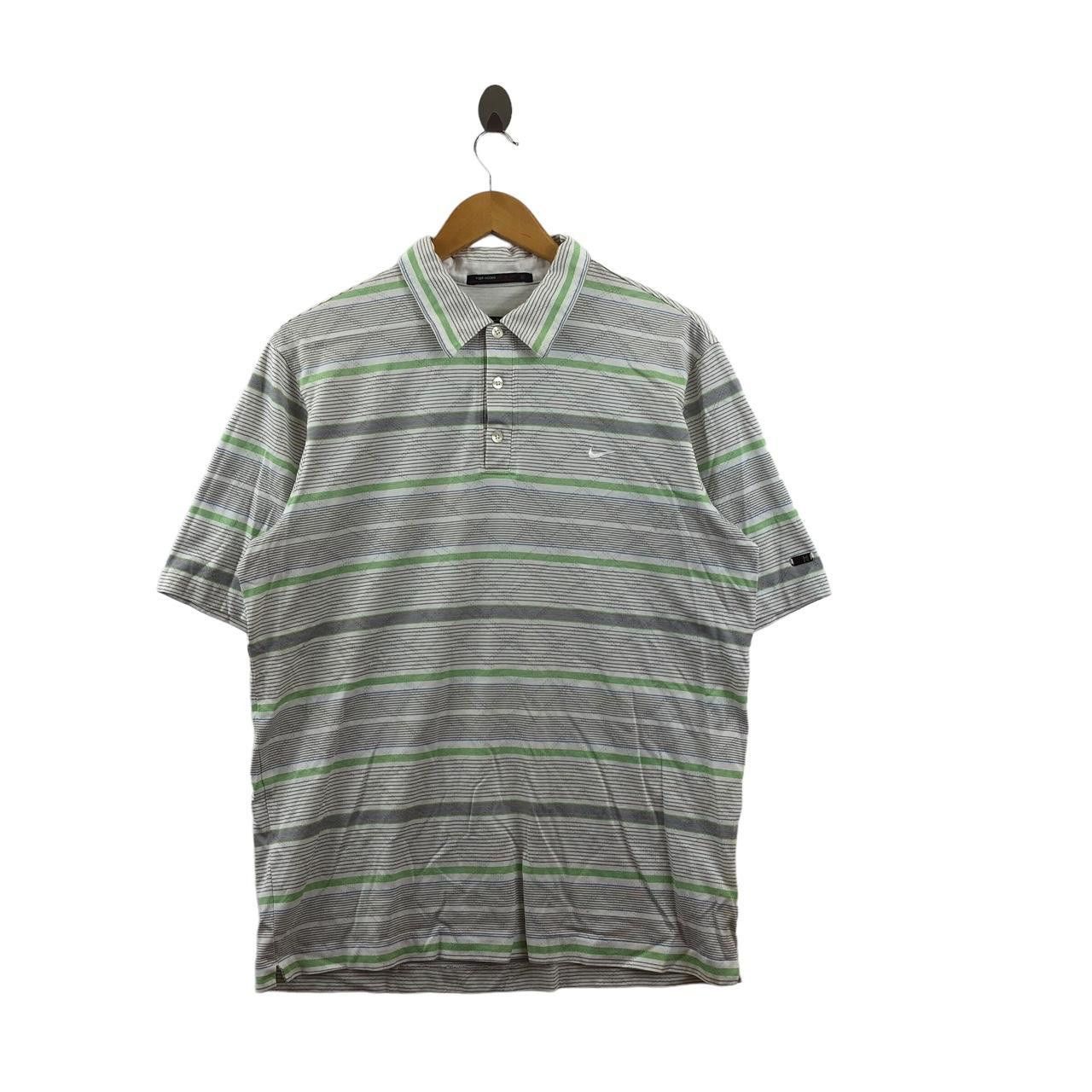 Nike × Tiger Woods Vintage NIKE TIGER WOODS Collection Fit Dry Polo Tee Shirt Size US XL / EU 56 / 4 - 1 Thumbnail