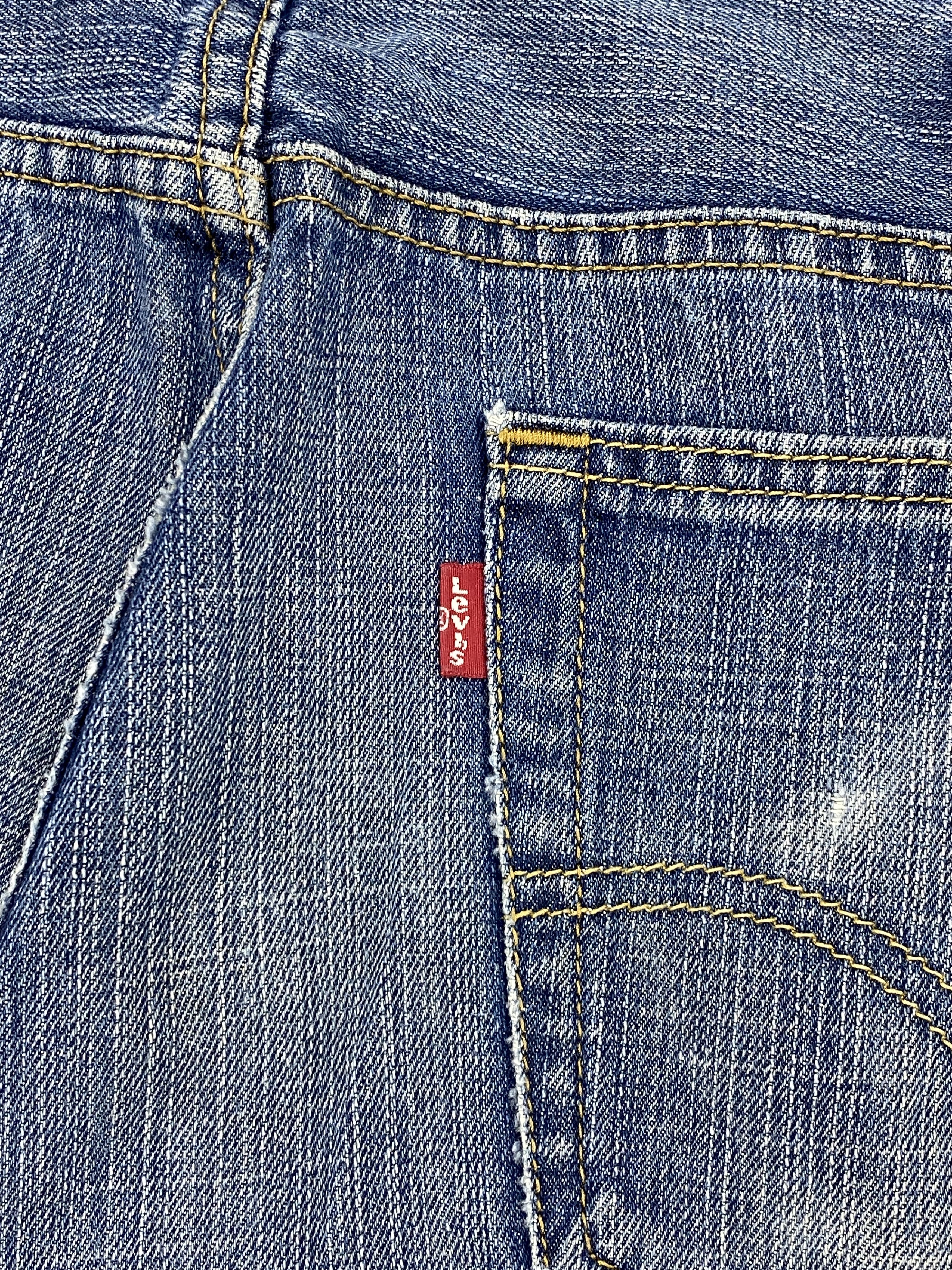 Levi's × Vintage Vintage Levi's 569 Faded Blue Jeans DP2327 Size US 34 / EU 50 - 6 Thumbnail