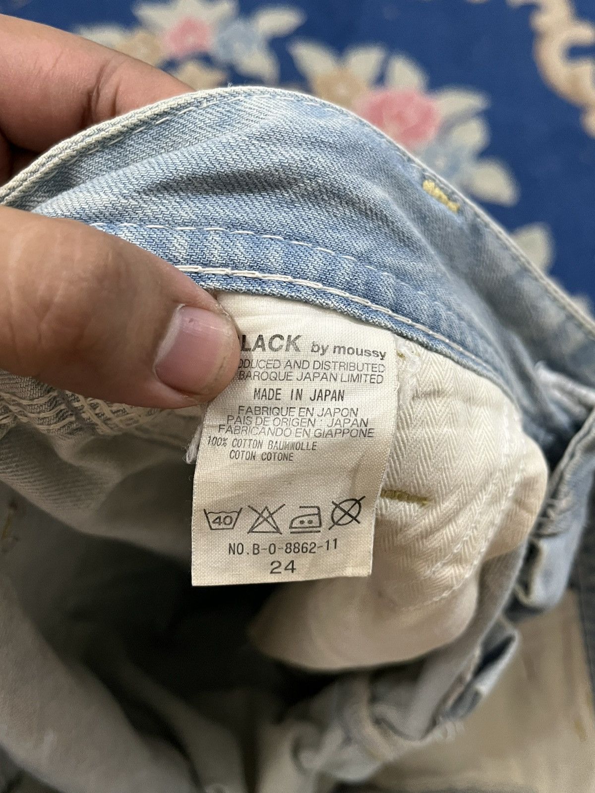 Japanese Brand × MOUSSY Vintage Black By Moussy Flare Carpenter Denim Size US 29 - 10 Thumbnail