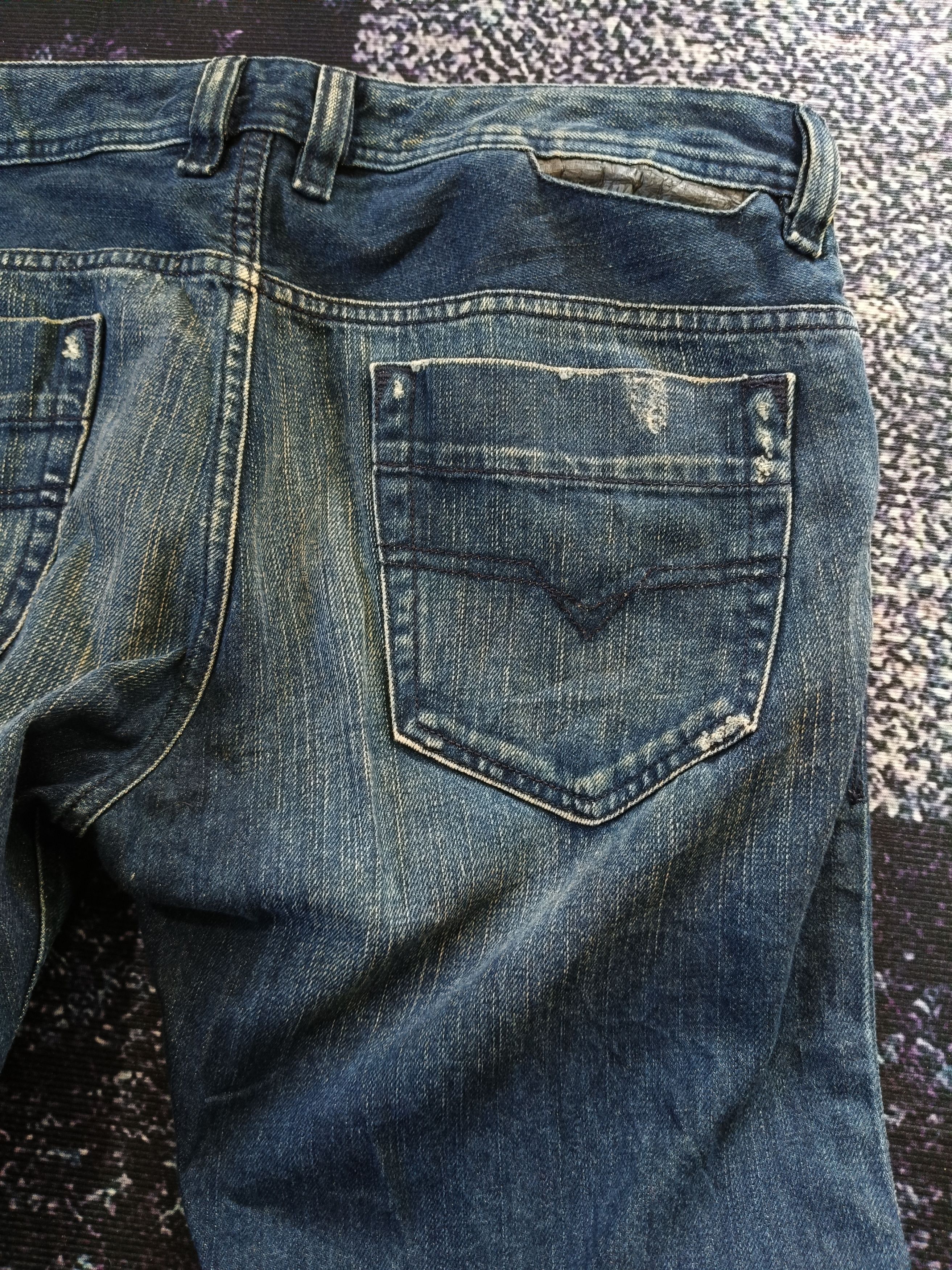 Diesel Diesel SAFADO Blue Jeans Size US 35 - 8 Thumbnail