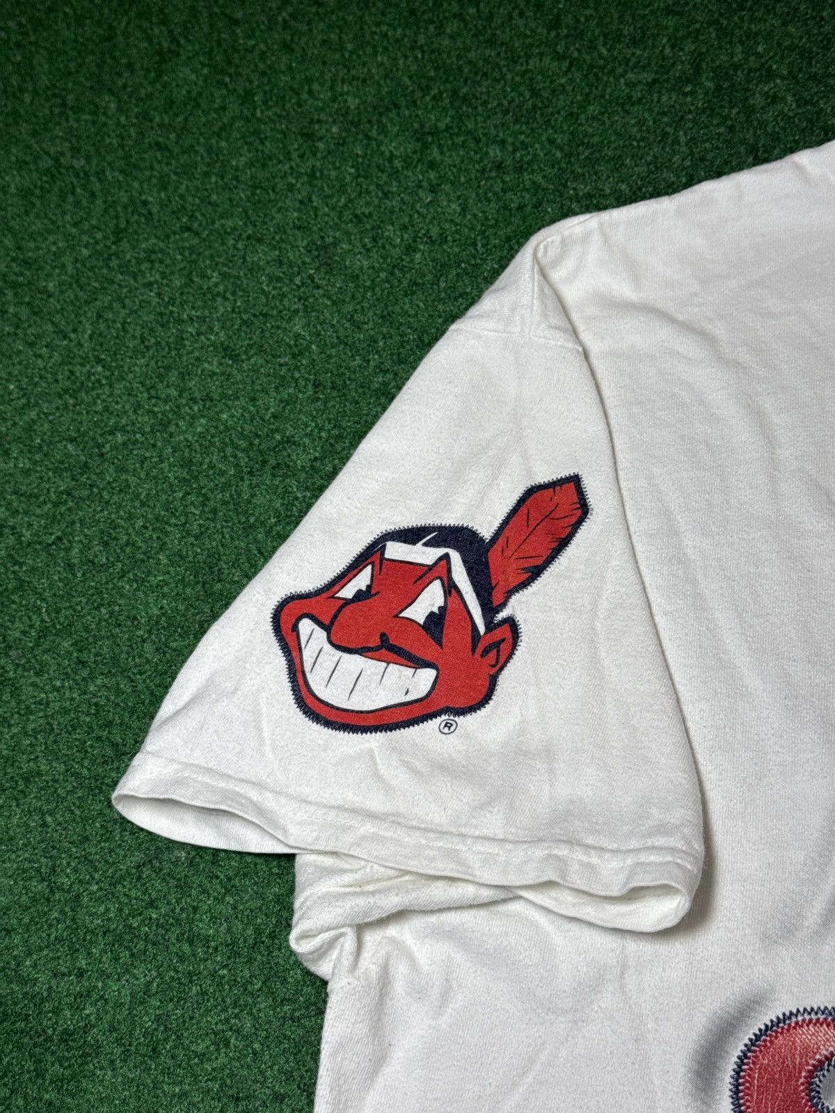 Starter Cleveland Indians Kenny Lofton 90s Starter T Shirt XXL MLB Size US XL / EU 56 / 4 - 4 Thumbnail