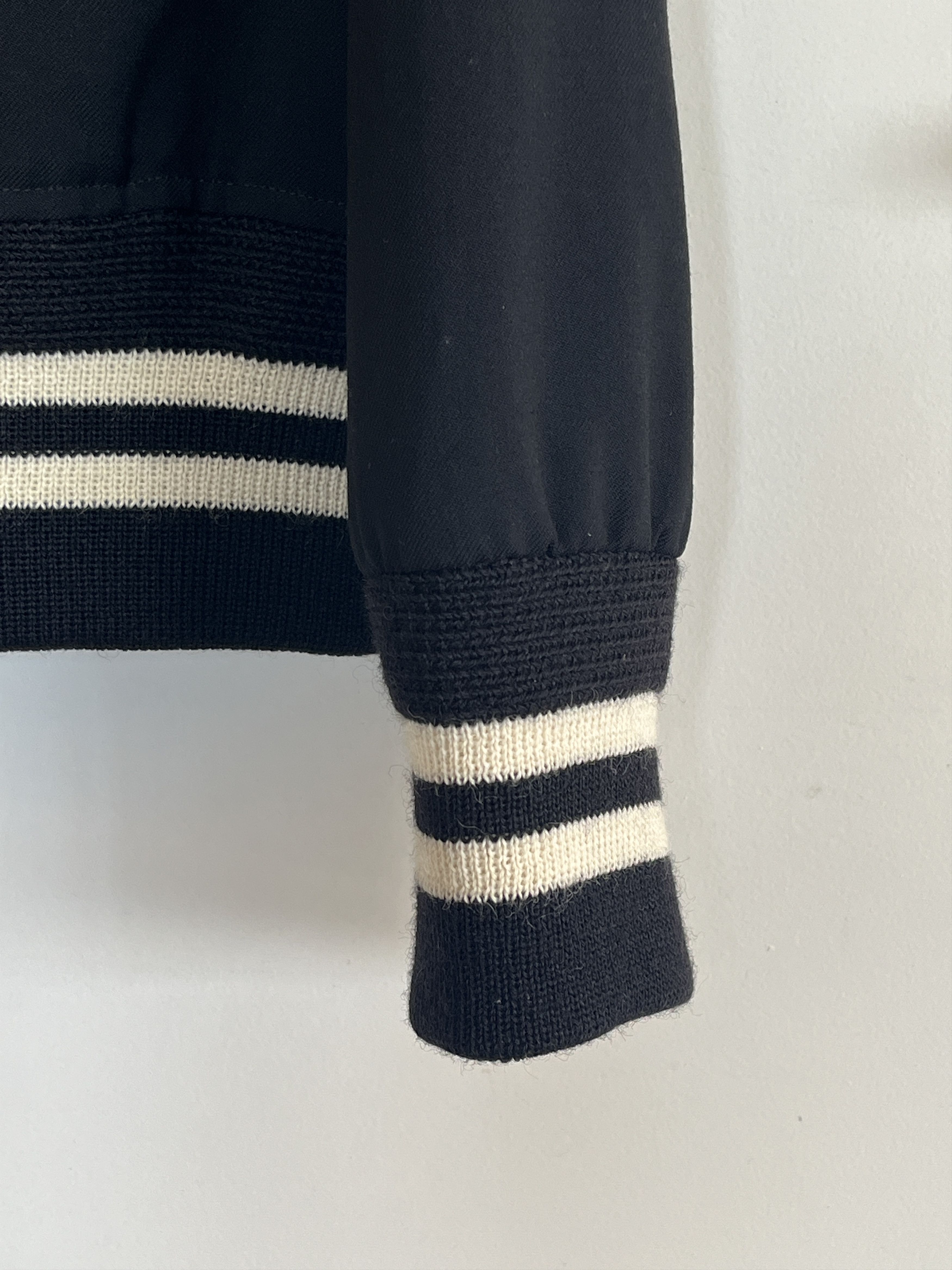 Hedi Slimane × Saint Laurent Paris Saint Laurent Black Teddy Size US M / EU 48-50 / 2 - 3 Thumbnail
