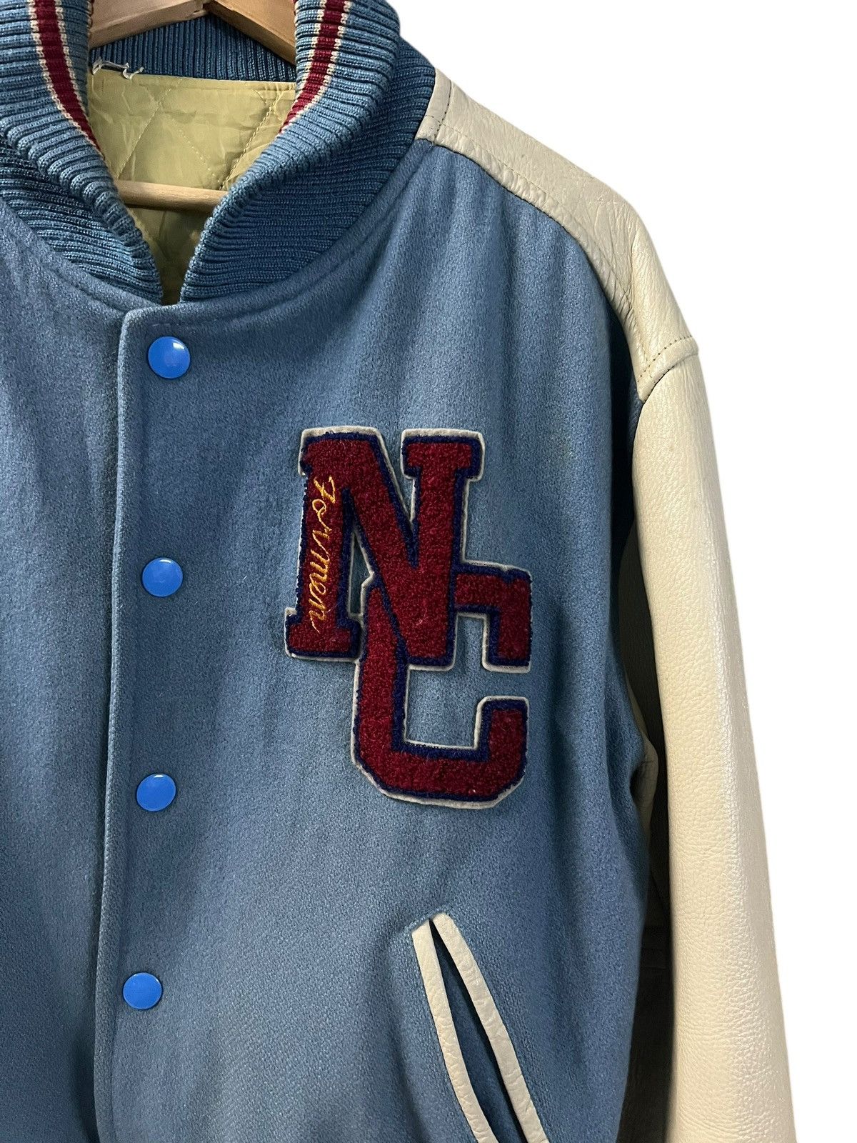 Nicole Club VINTAGE NICOLE CLUB FOR MEN WOOL VARSITY JACKET Size US M / EU 48-50 / 2 - 5 Thumbnail
