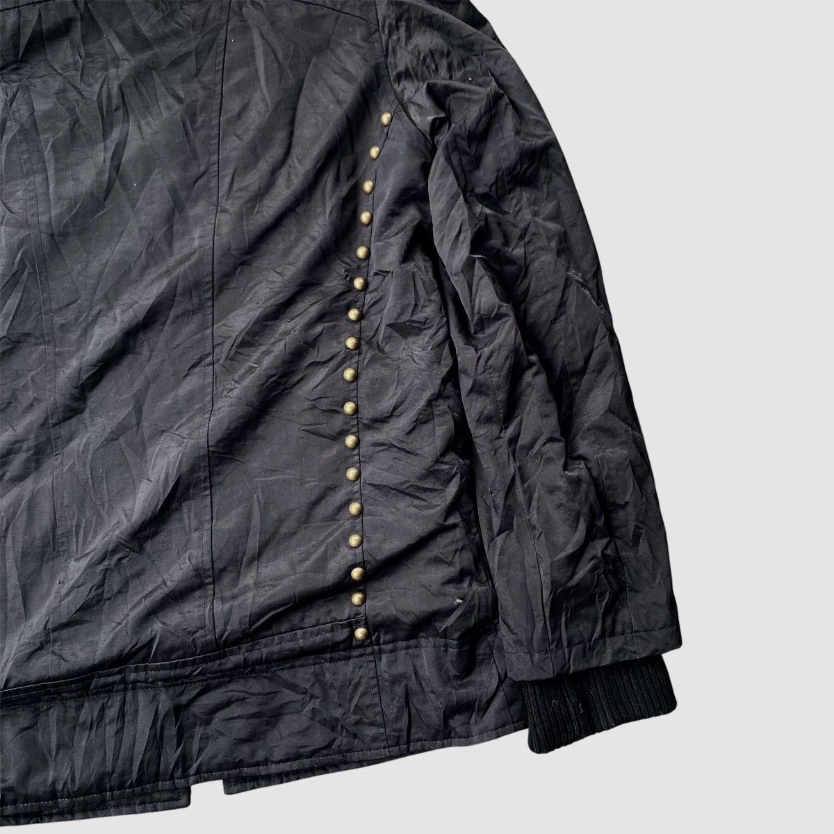 If Six Was Nine Round Trip Bondage Studded Jacket w/ Fur Hoodie Size US L / EU 52-54 / 3 - 17 Thumbnail