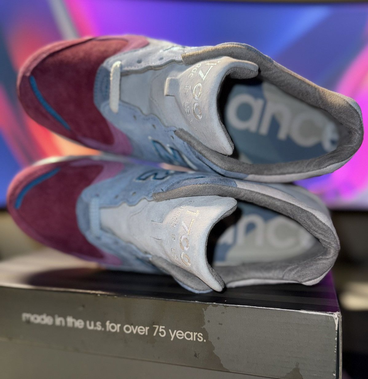 Kith × New Balance Kith New Balance 1700 Pink Toe Size US 10 / EU 43 - 5 Thumbnail