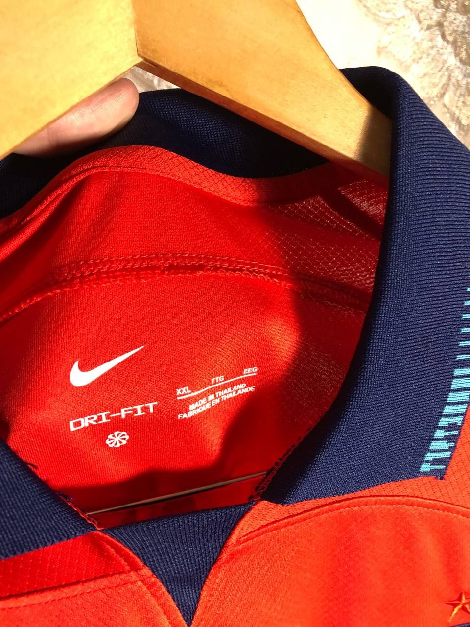 Vintage Very Rare Nike England Soccer Jersey Retro Bayern Y2K 90s Size US XXL / EU 58 / 5 - 5 Thumbnail